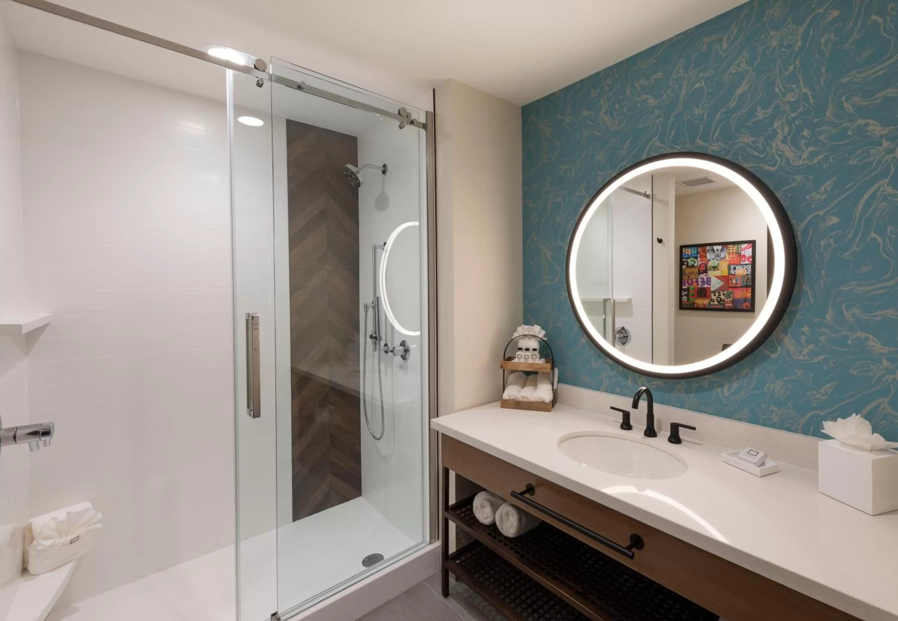 Bathroom in Hotel Indigo Tulsa DWTN/Entertainment Area