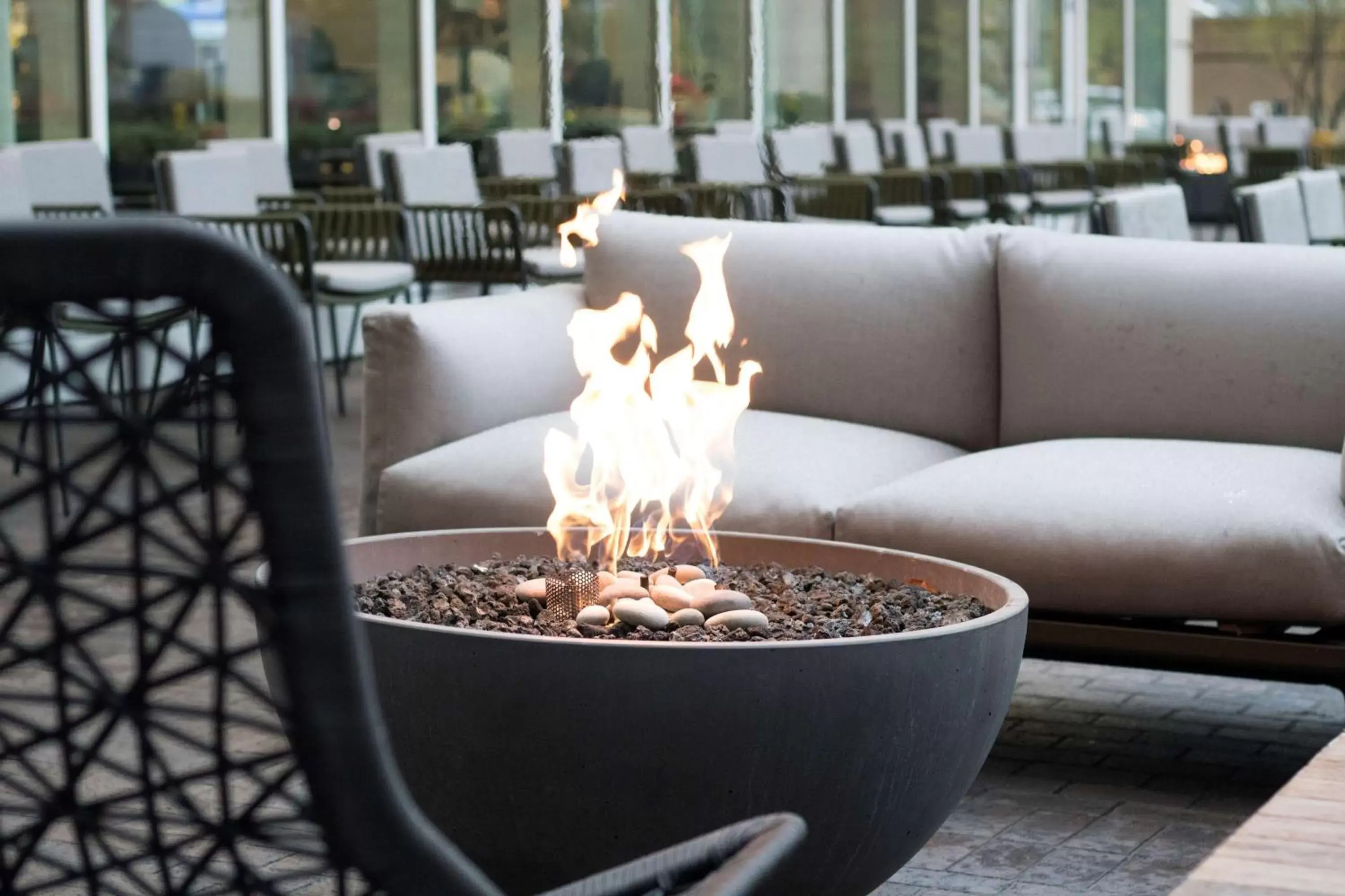 Pool view in Hyatt Regency McCormick Place Chicago Pool view in Hyatt Regency McCormick Place Chicago