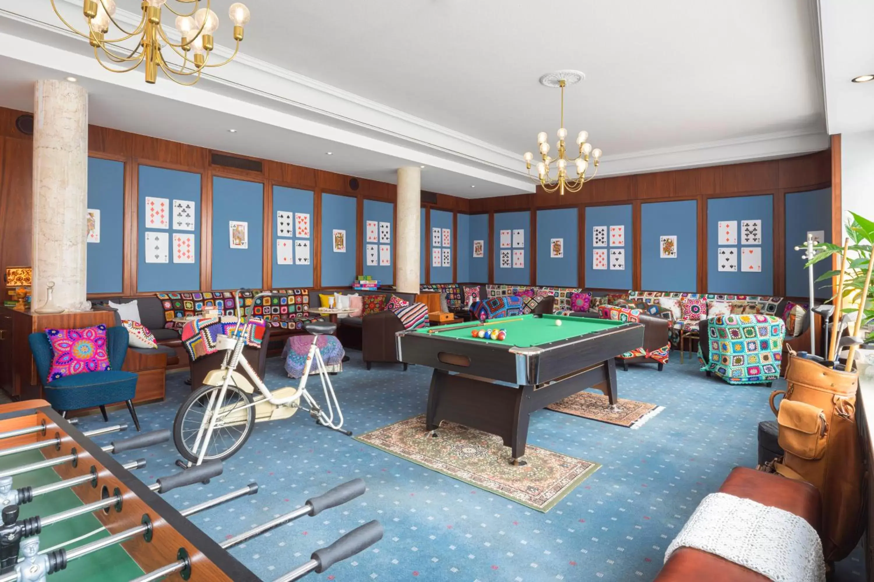 Game Room, Billiards in Hotel bei Tante ALMA