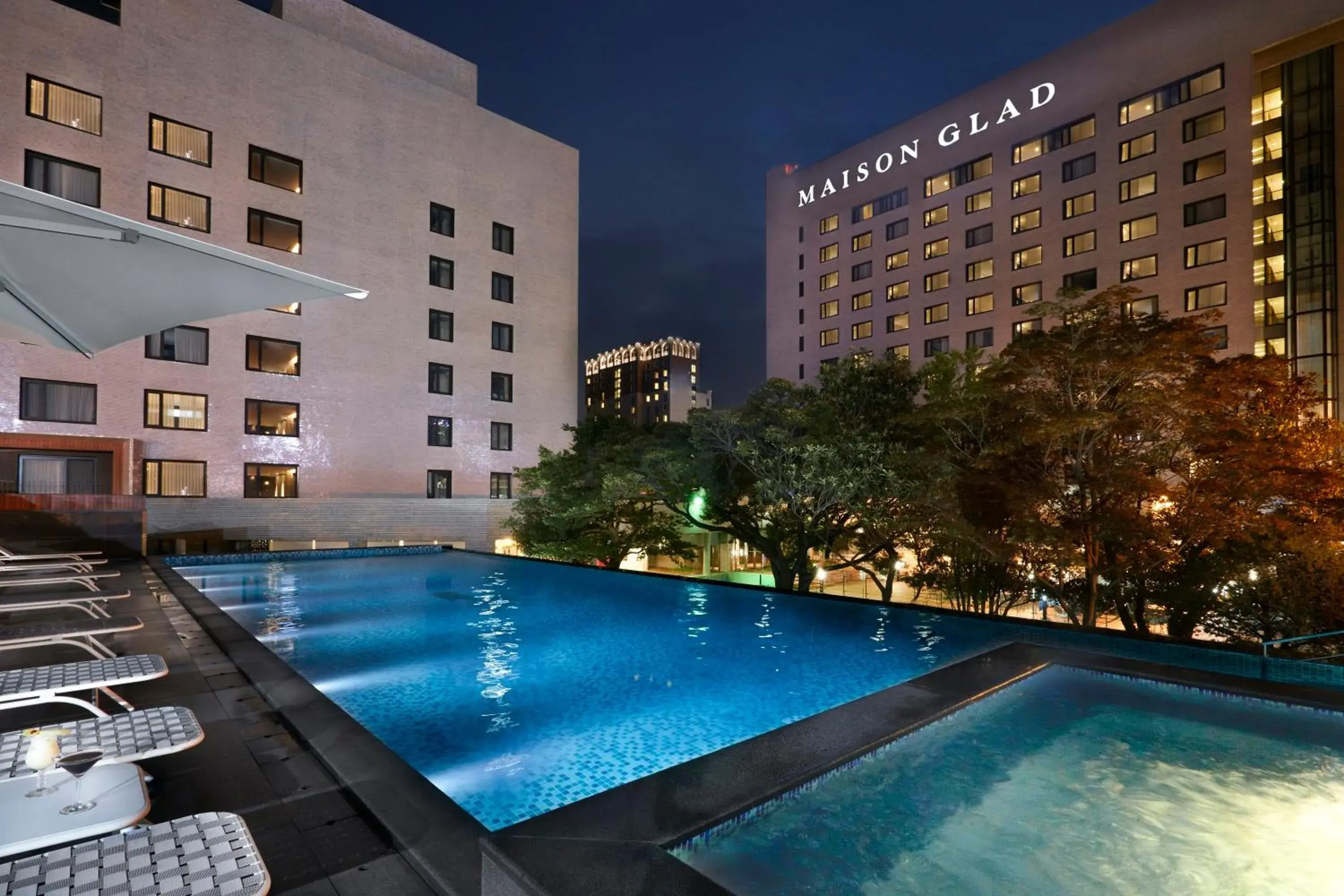 Swimming pool in Maison Glad Jeju Swimming pool in Maison Glad Jeju