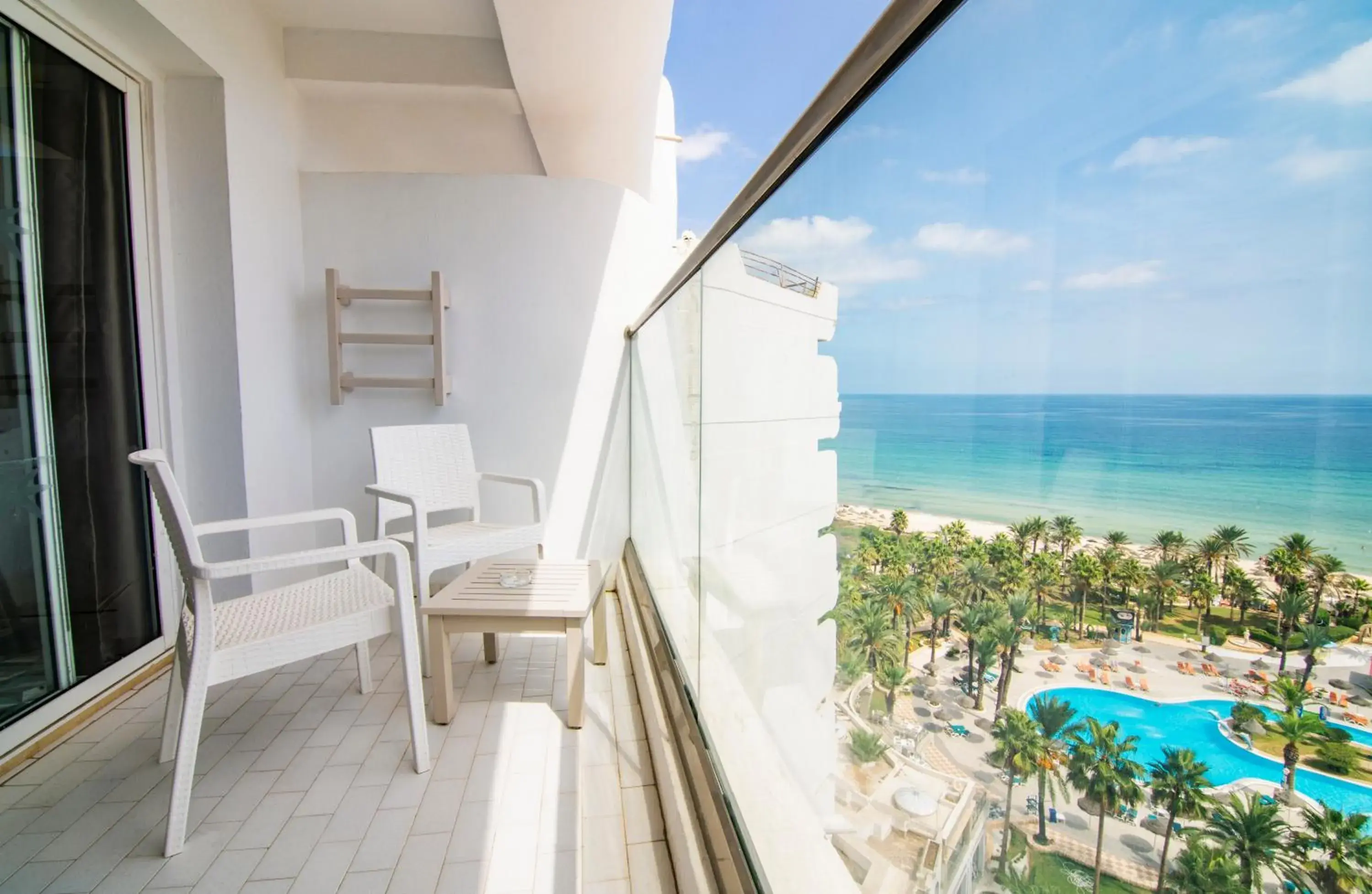 Balcony/Terrace, Patio/Outdoor Area in Riadh Palms- Resort & Spa