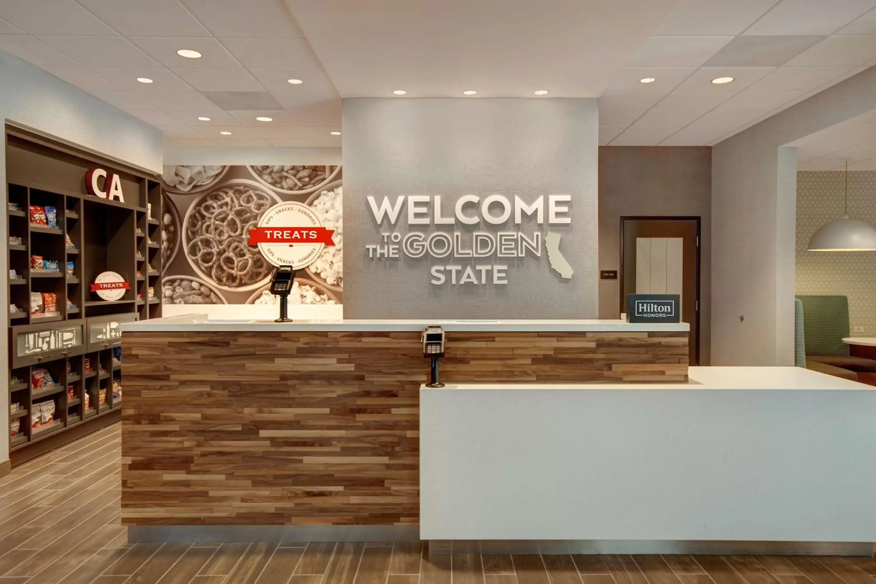 Lobby or reception in Hampton Inn & Suites Sunnyvale-Silicon Valley, Ca Lobby or reception in Hampton Inn & Suites Sunnyvale-Silicon Valley, Ca
