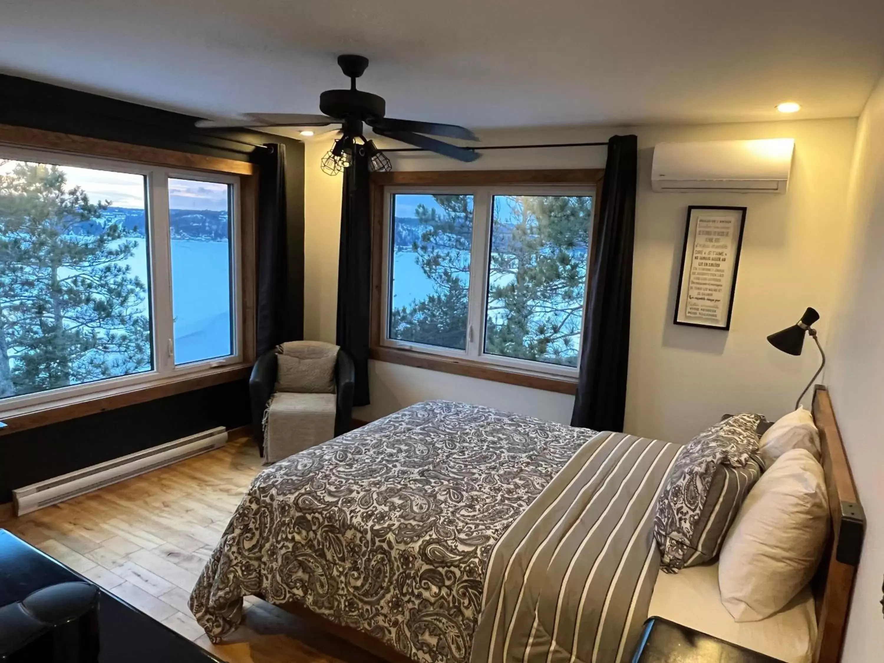 Bedroom in Gîte du Haut des Arbres