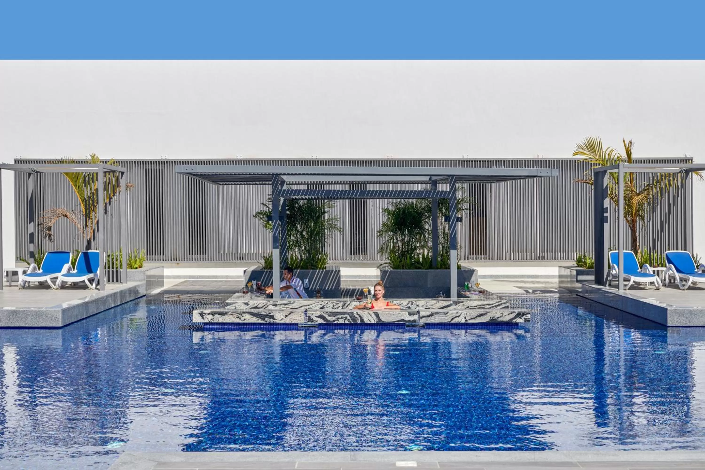 Swimming pool in Maritim Jolie Ville Resort & Casino