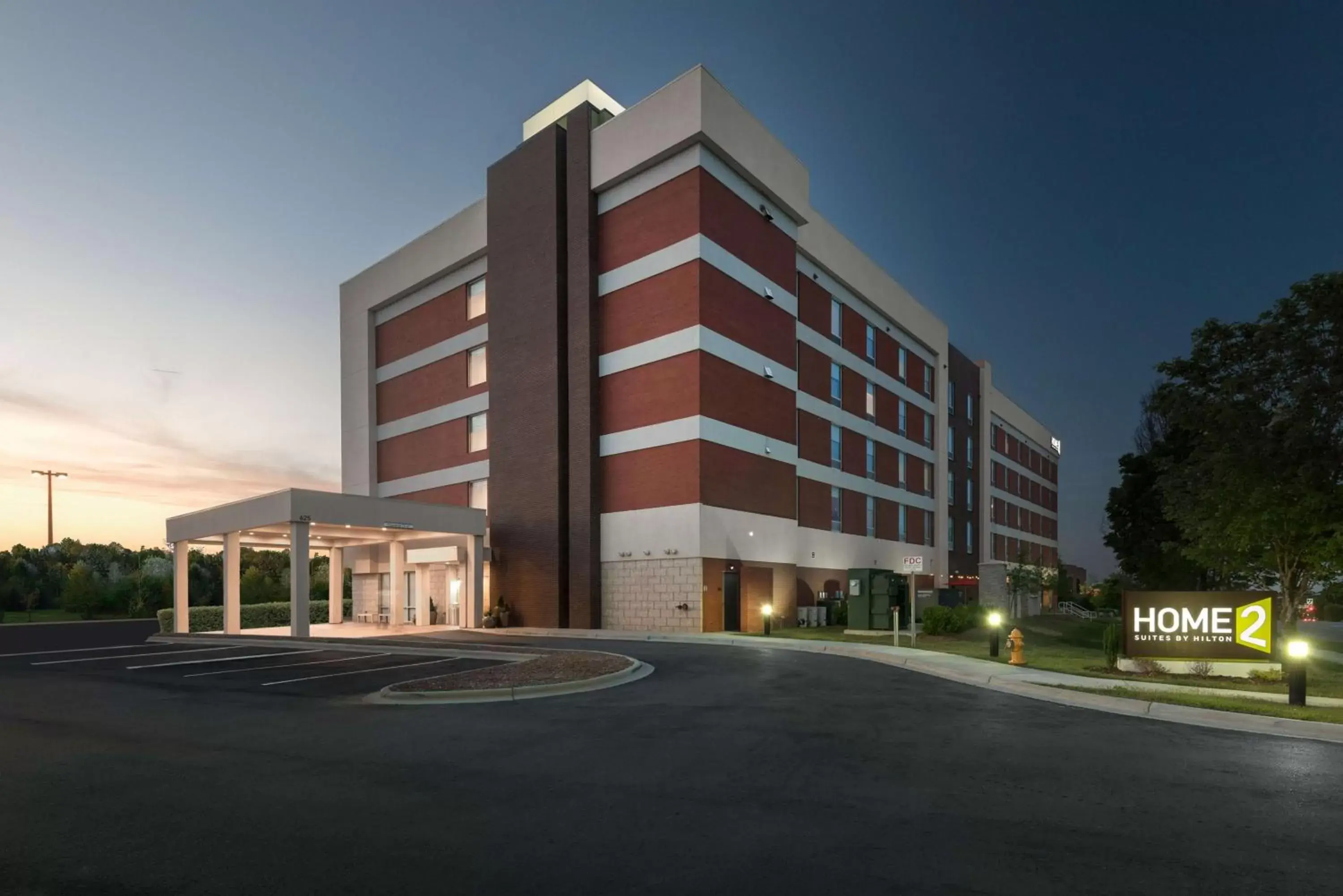 Property Building in Home2 Suites by Hilton Charlotte University Research Park