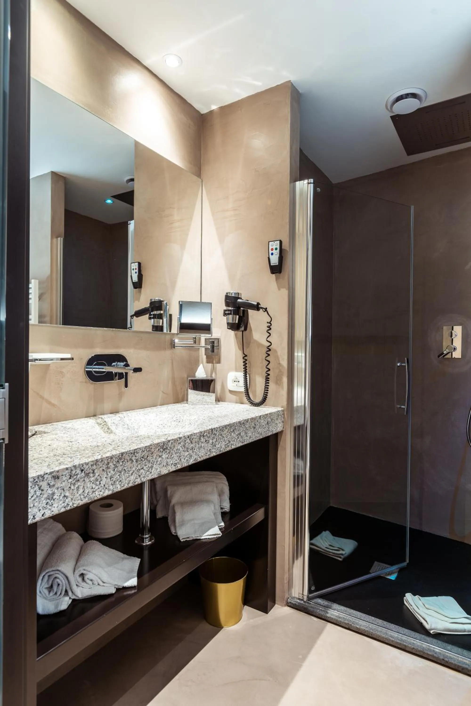 Shower in La Locanda Del Conte Mameli