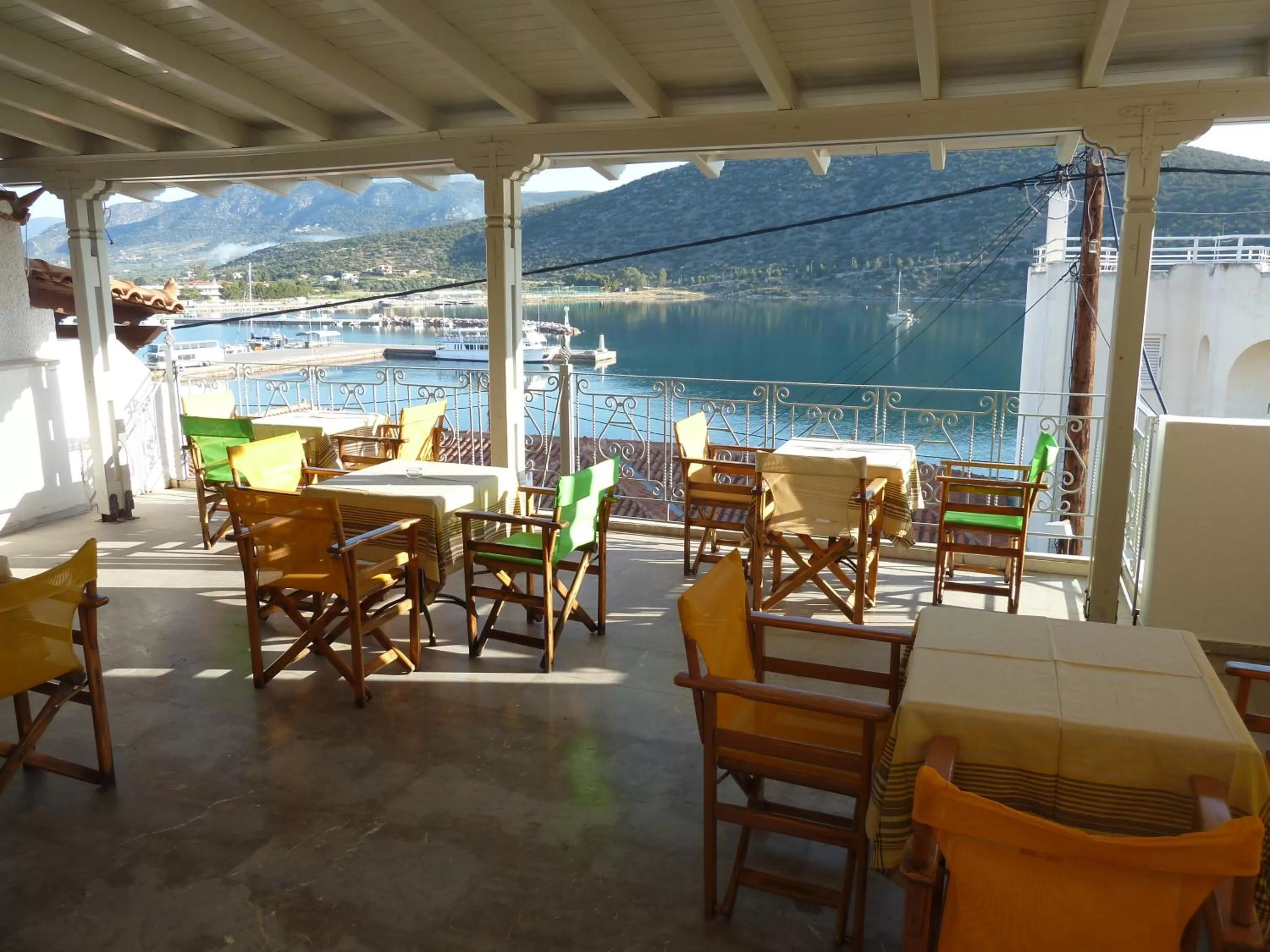 Balcony/Terrace in Zoe Pension