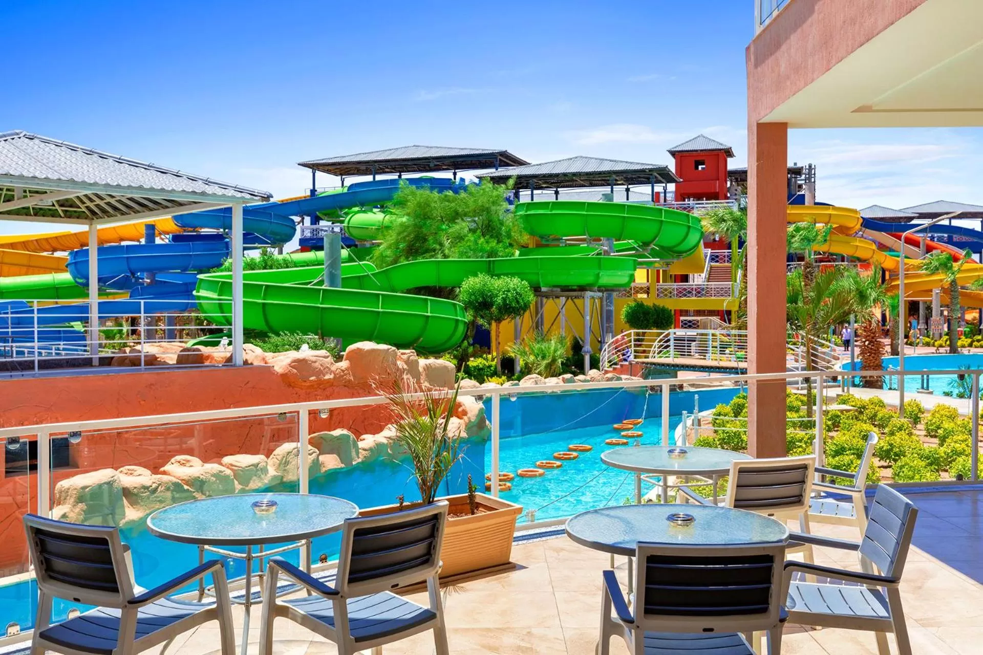 Aqua park in Neverland City Hurghada - Pickalbatros