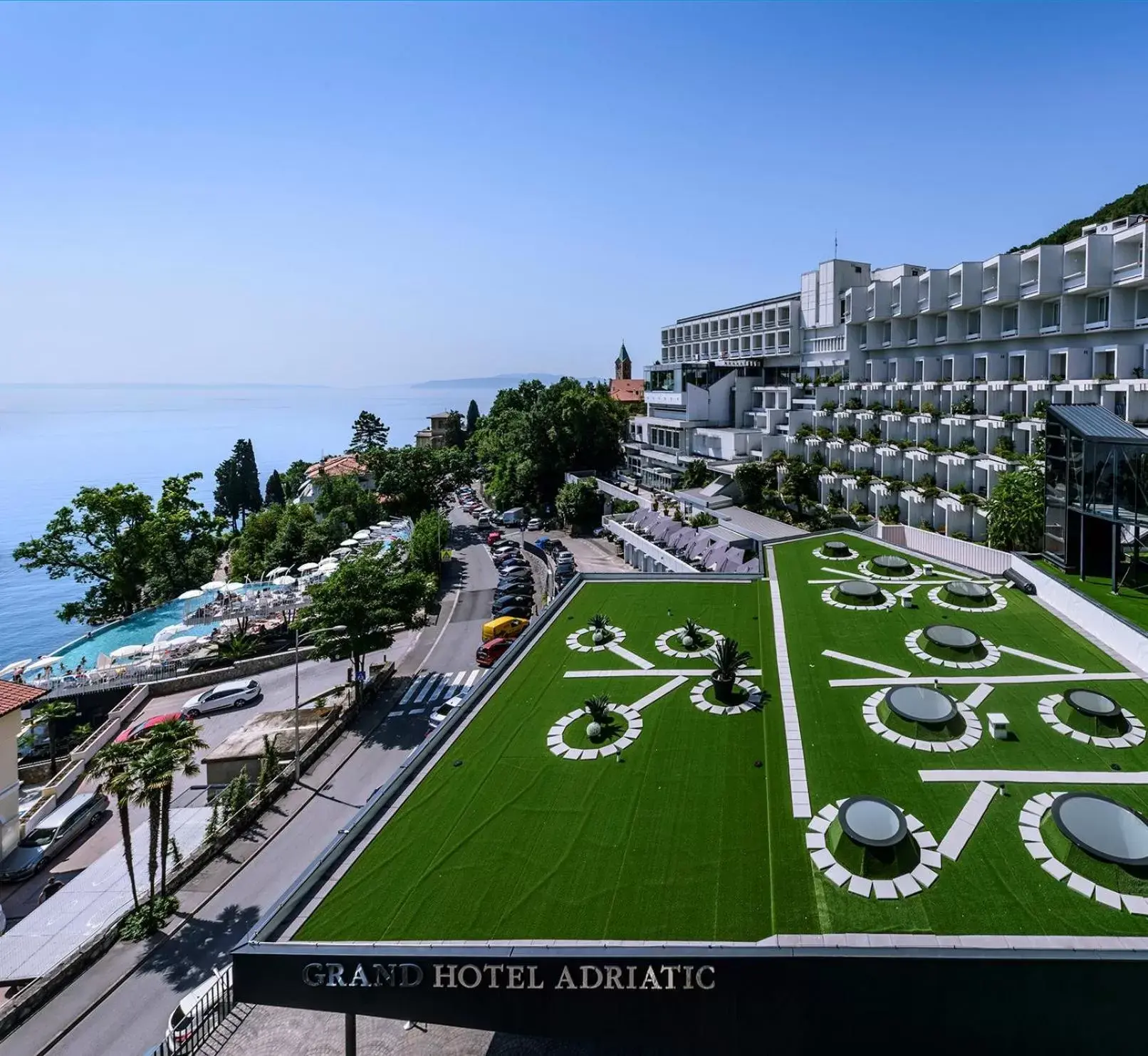 Bird's eye view in Grand Hotel Adriatic II