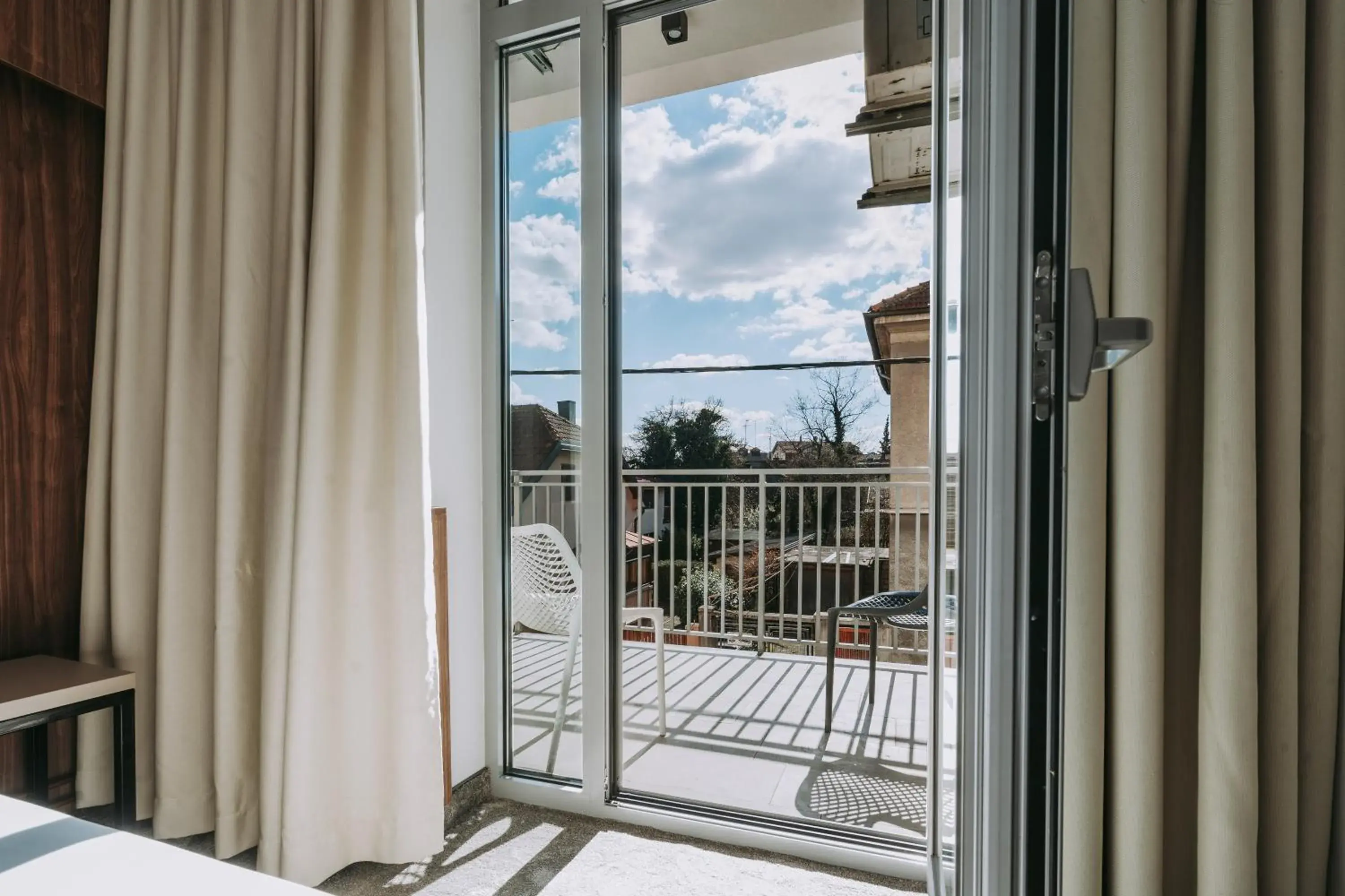 Balcony/Terrace in Hotel Sliško