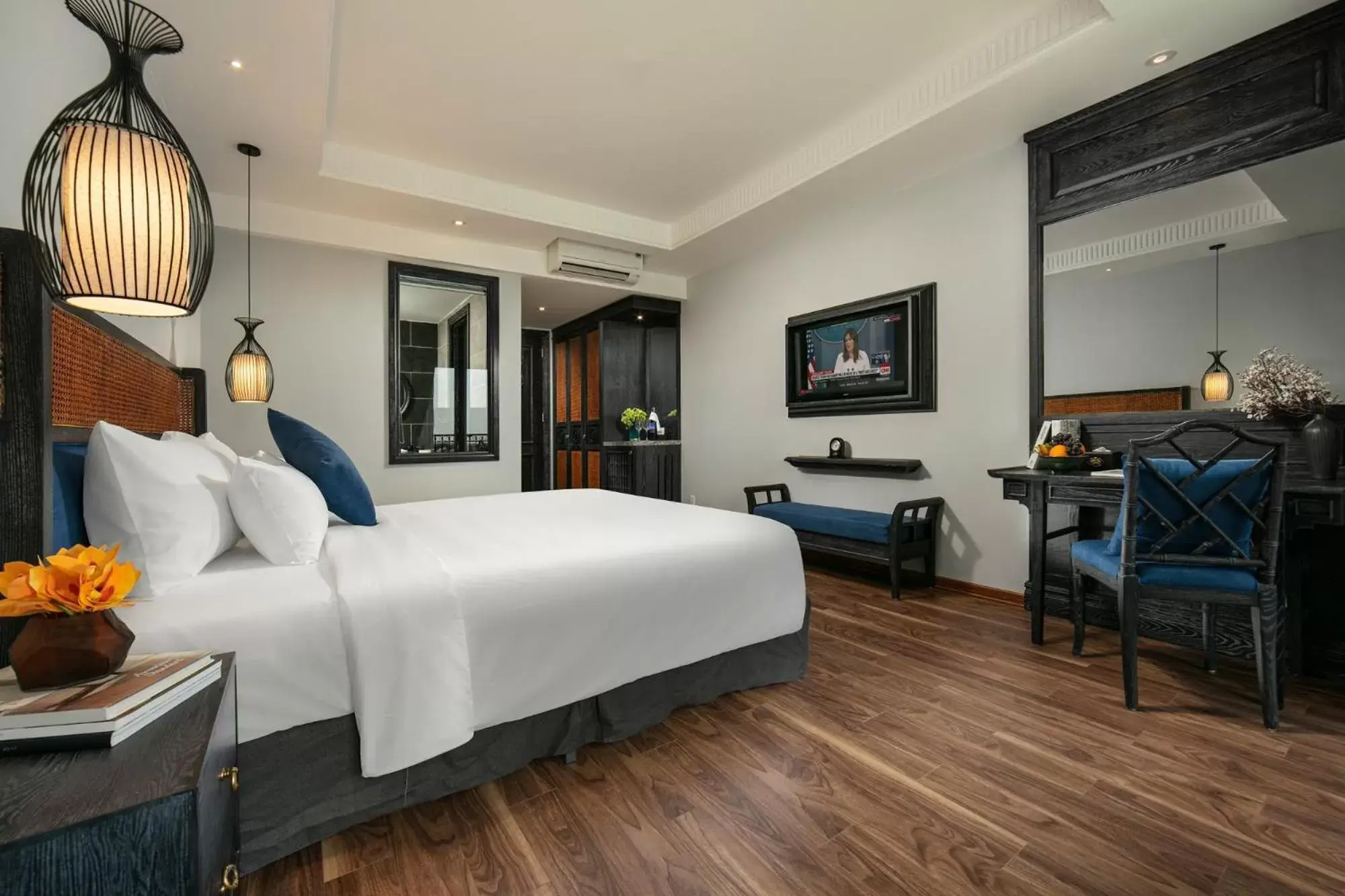 Bedroom, Bed in Shining Riverside Hoi An Boutique & Spa Bedroom, Bed in Shining Riverside Hoi An Boutique & Spa