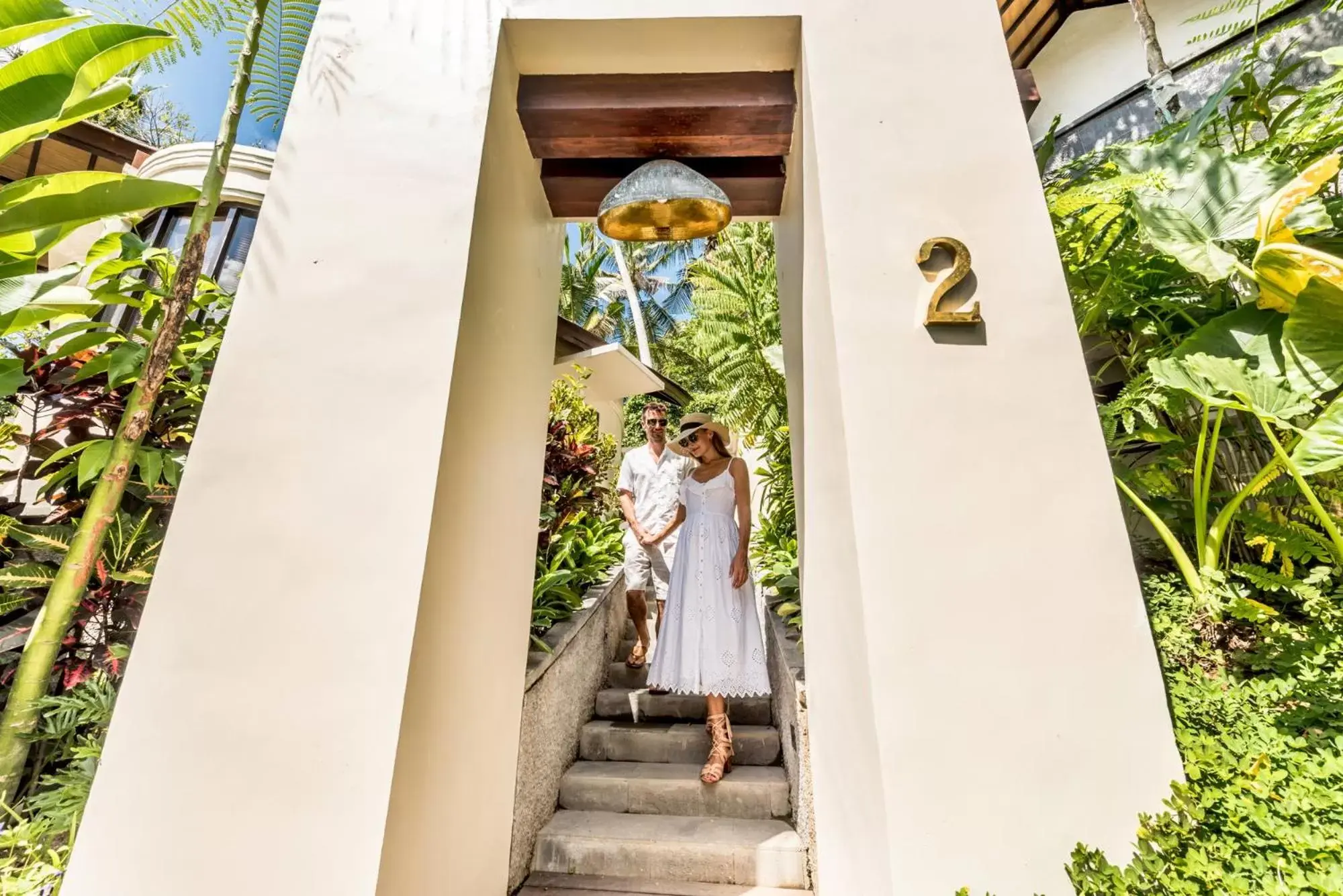 Facade/entrance in tanadewa Resort Ubud Bali by Cross Collection Facade/entrance in tanadewa Resort Ubud Bali by Cross Collection