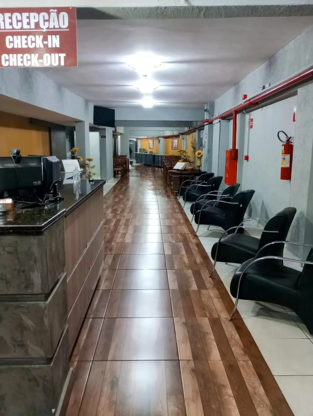 Lobby or reception in Calabreza Hotel e Restaurante