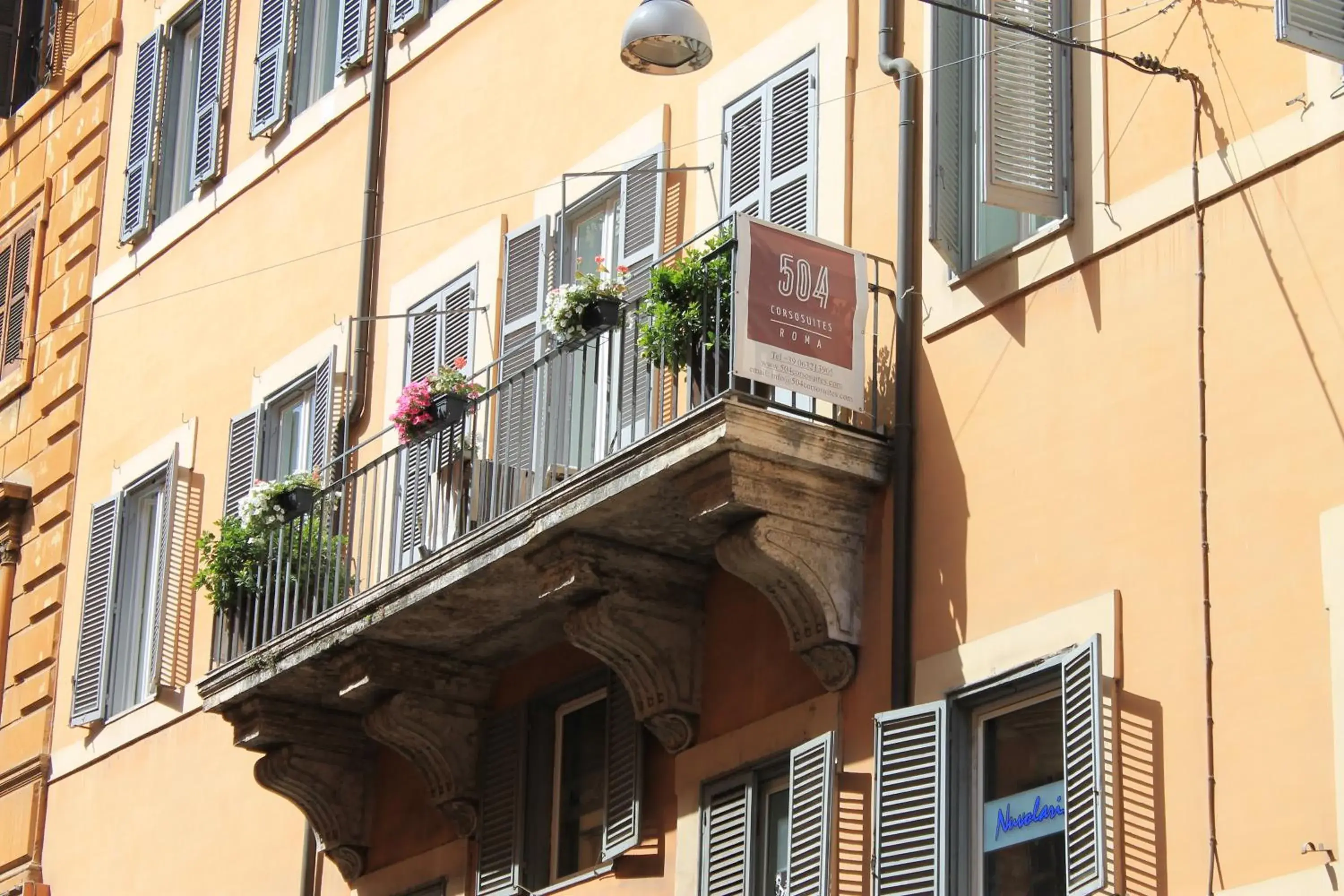 Property building, Balcony/Terrace in 504 Corso Suites