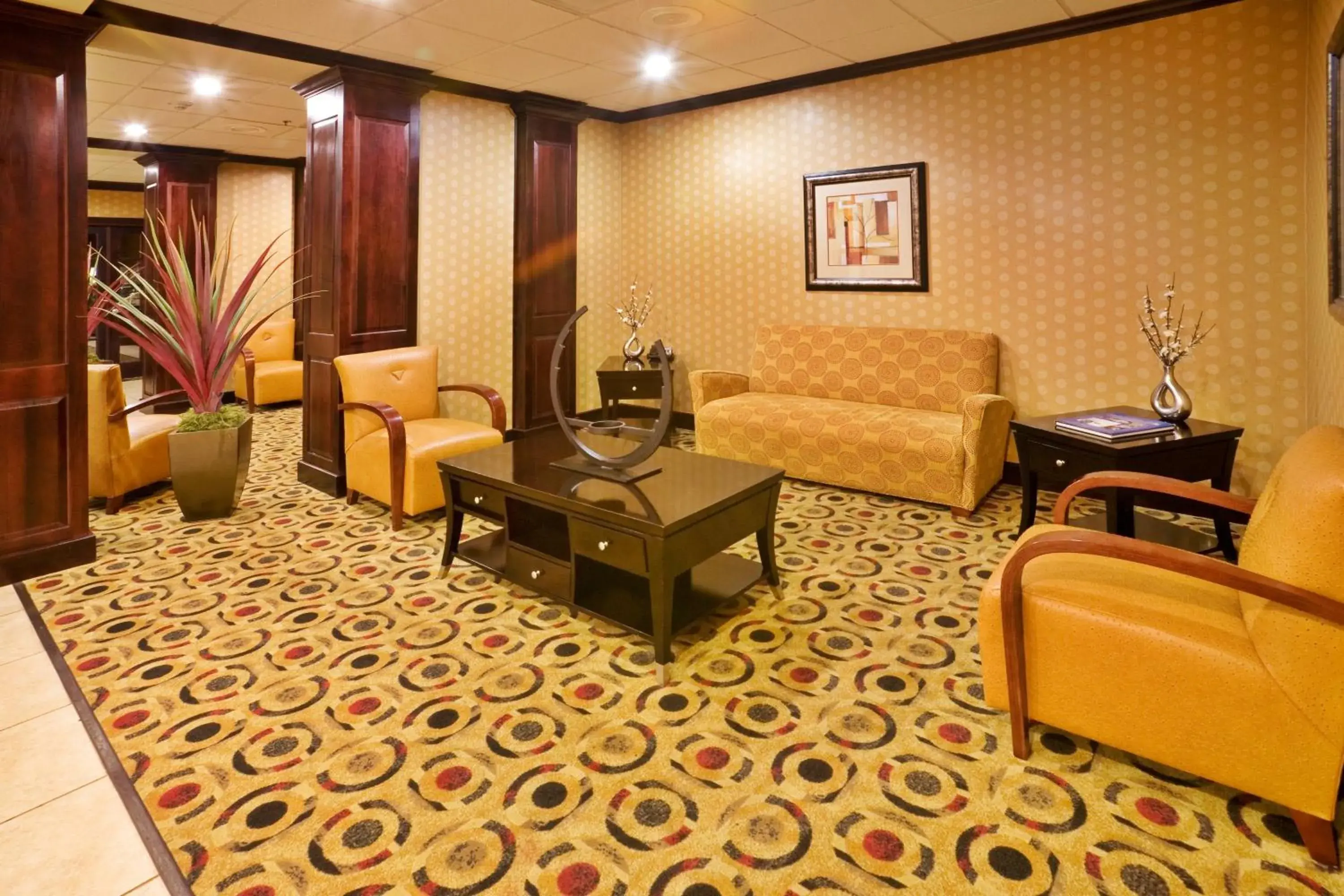 Lobby or reception, Seating Area in Comfort Inn & Suites Denison - Lake Texoma