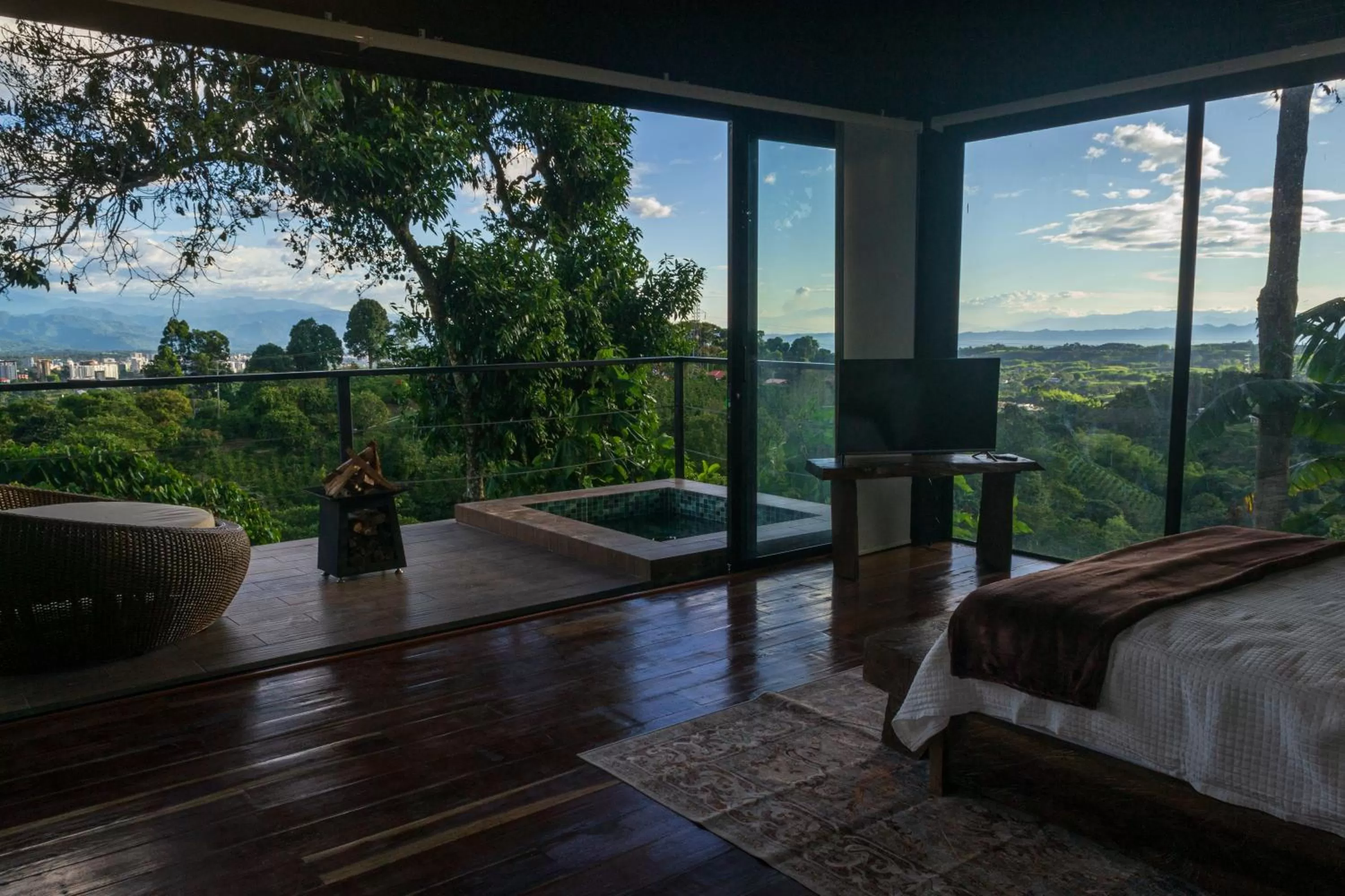 Bed in El Edén Country hotel y Club Residencial