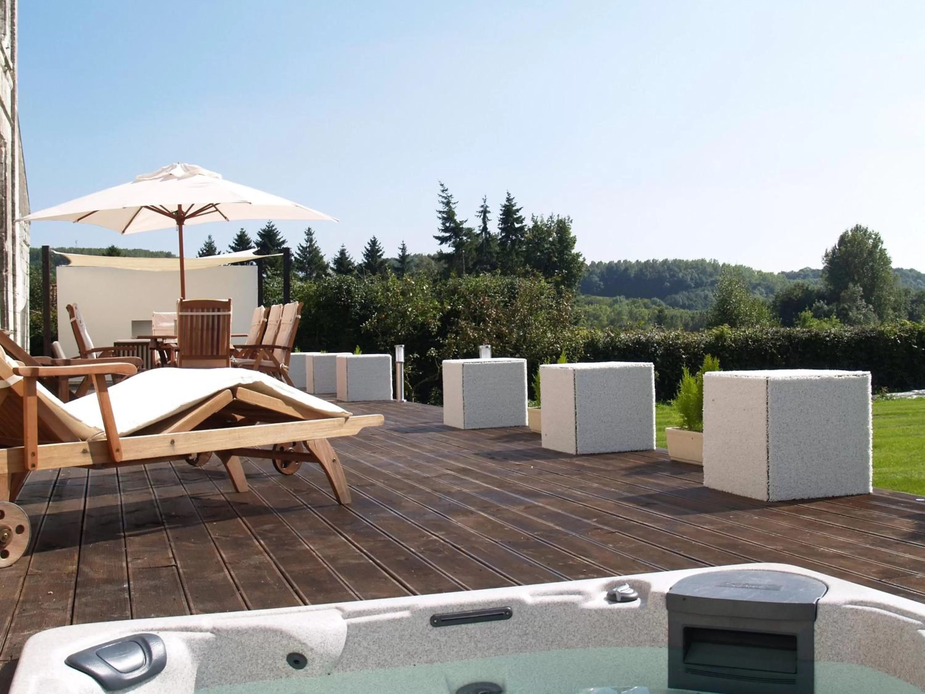 Garden in Maison De Plumes