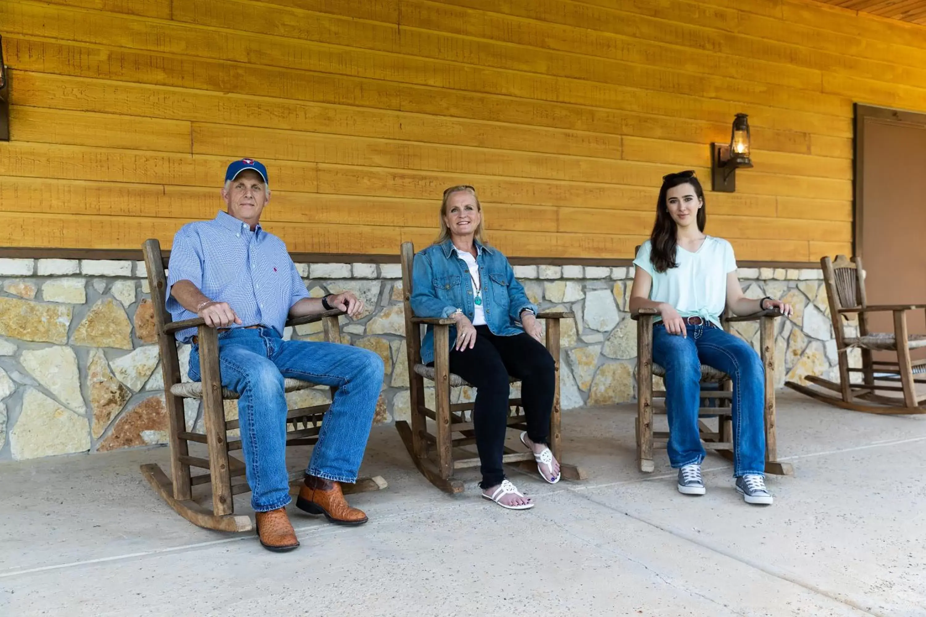 People in Wildcatter Ranch and Resort