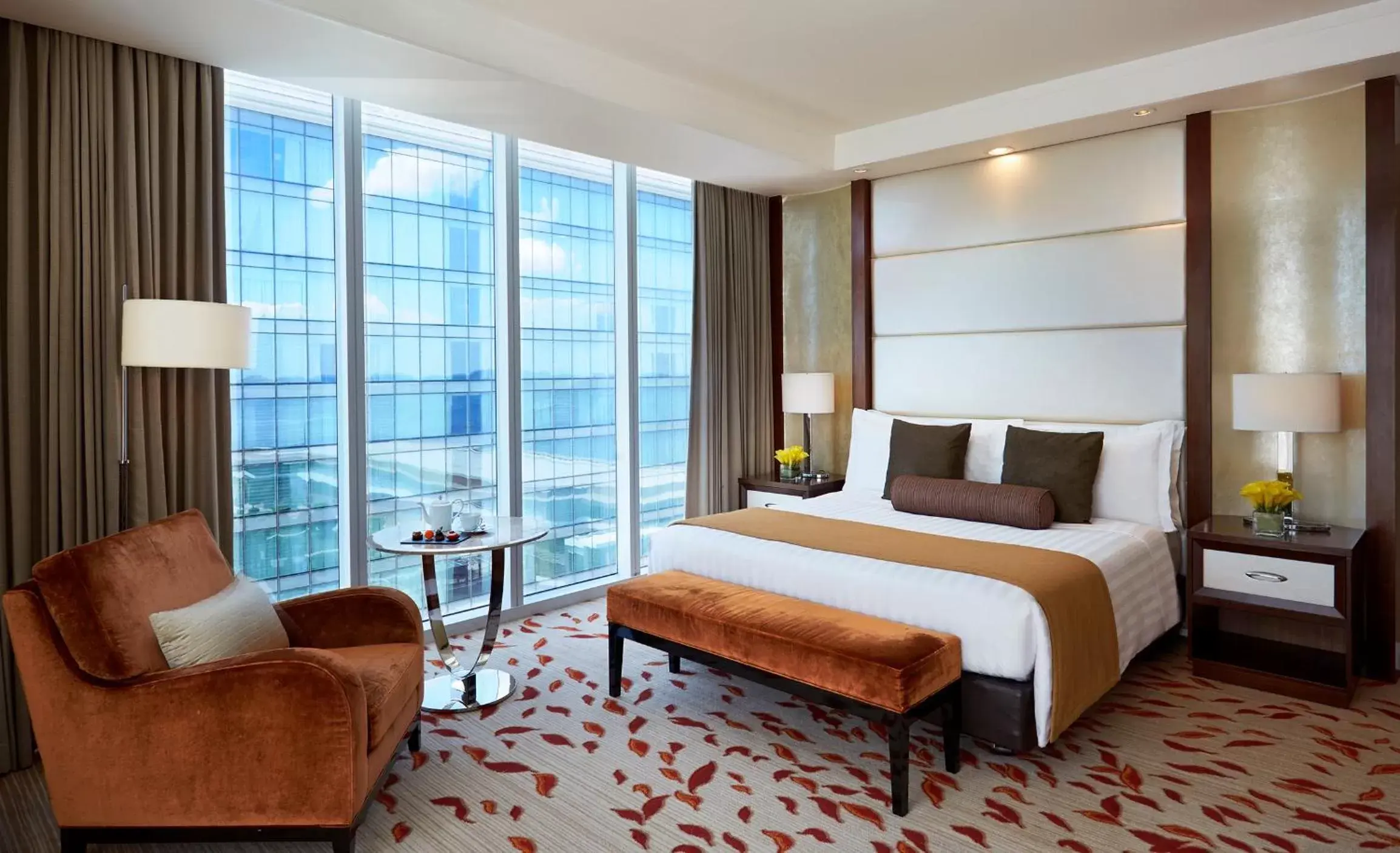 Bed in Solaire Resort Entertainment City