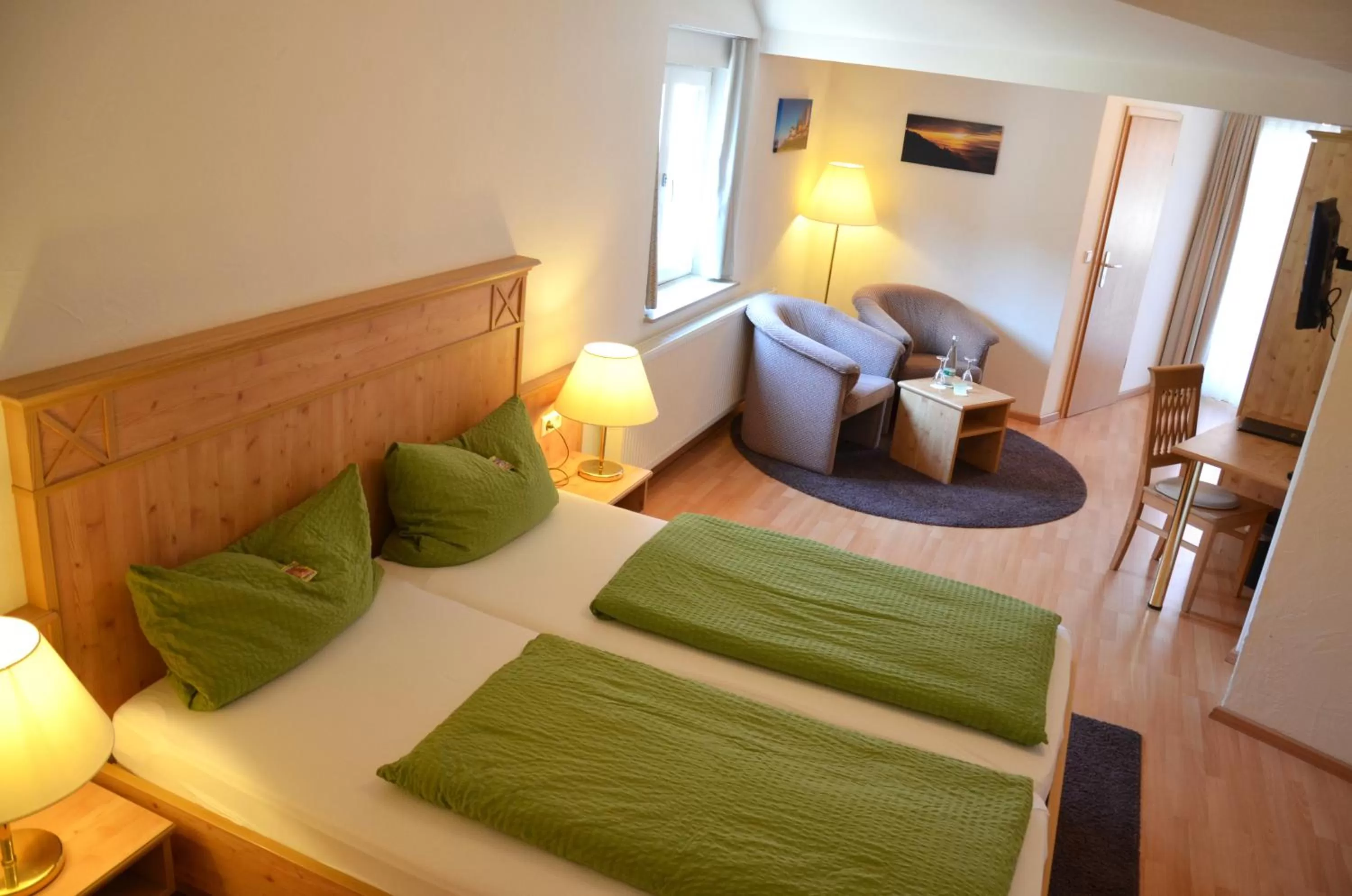 Bed in Gasthof zur Traube