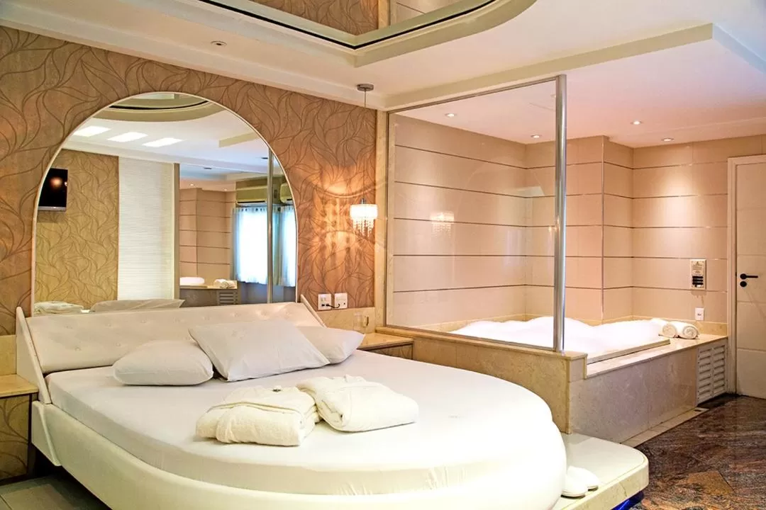 Bed in BAMBINA HOTEL -Adultos Somente