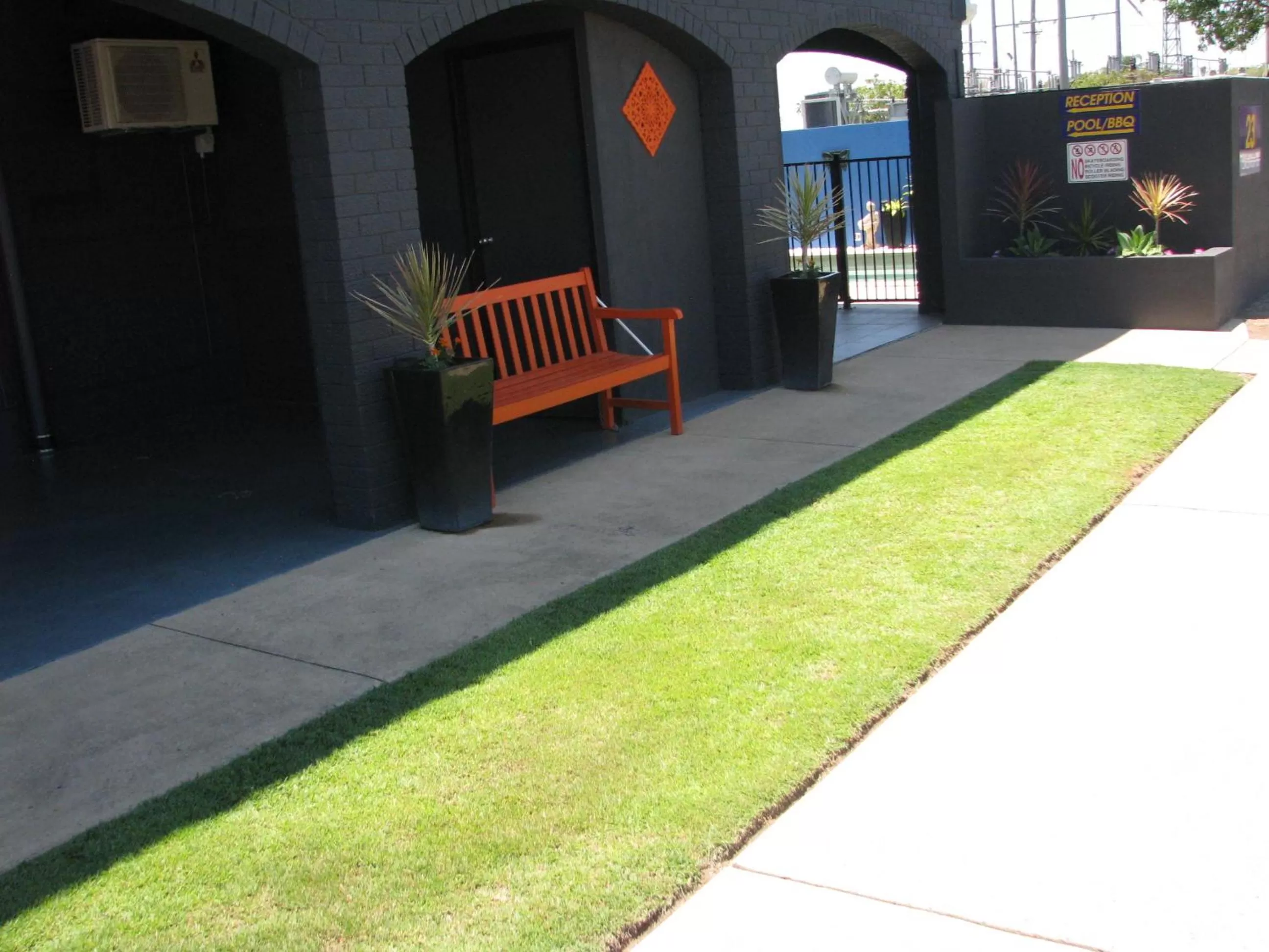 Garden in Charm City Motel