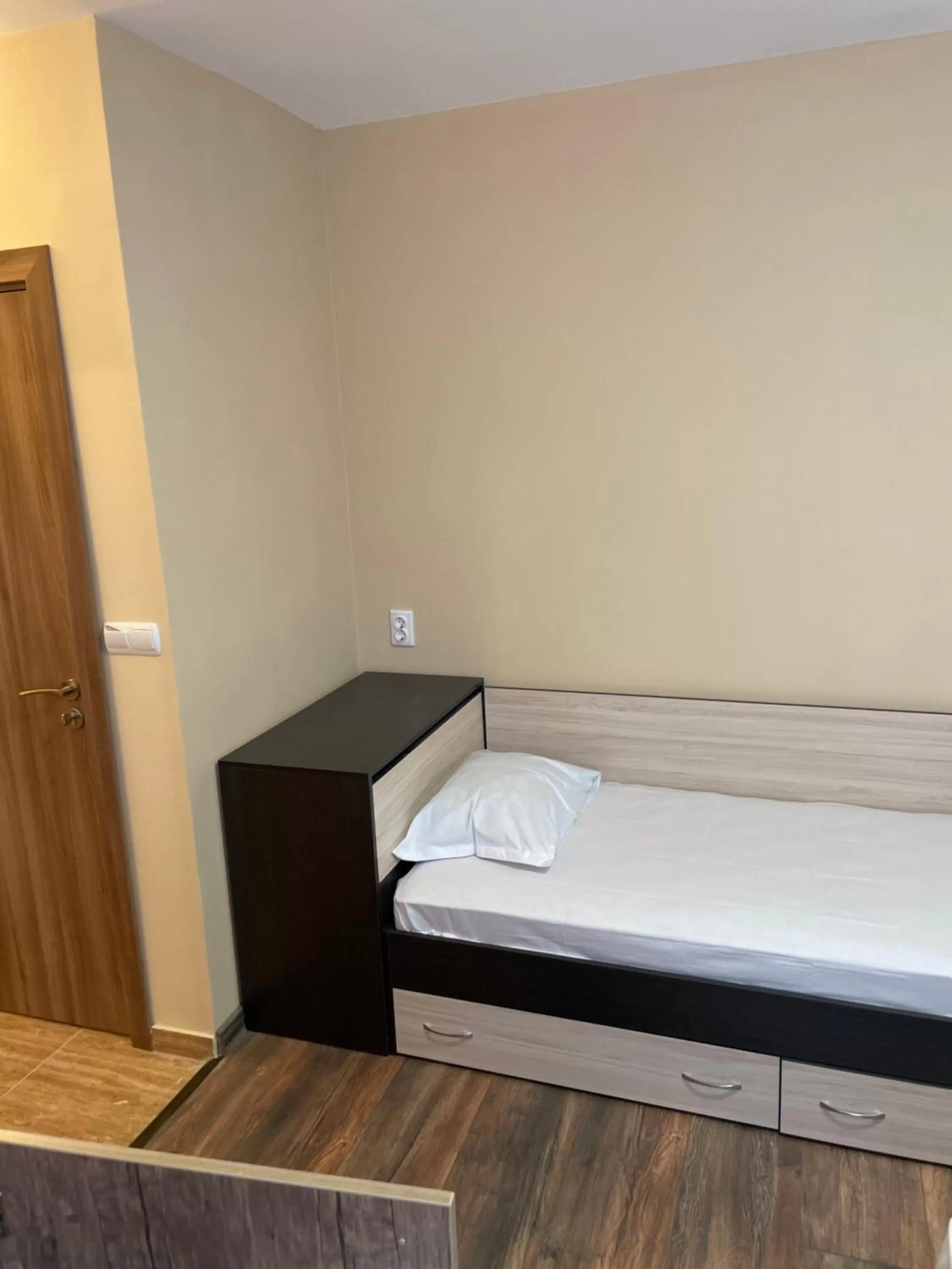 Bed in Family Hotel Malibu