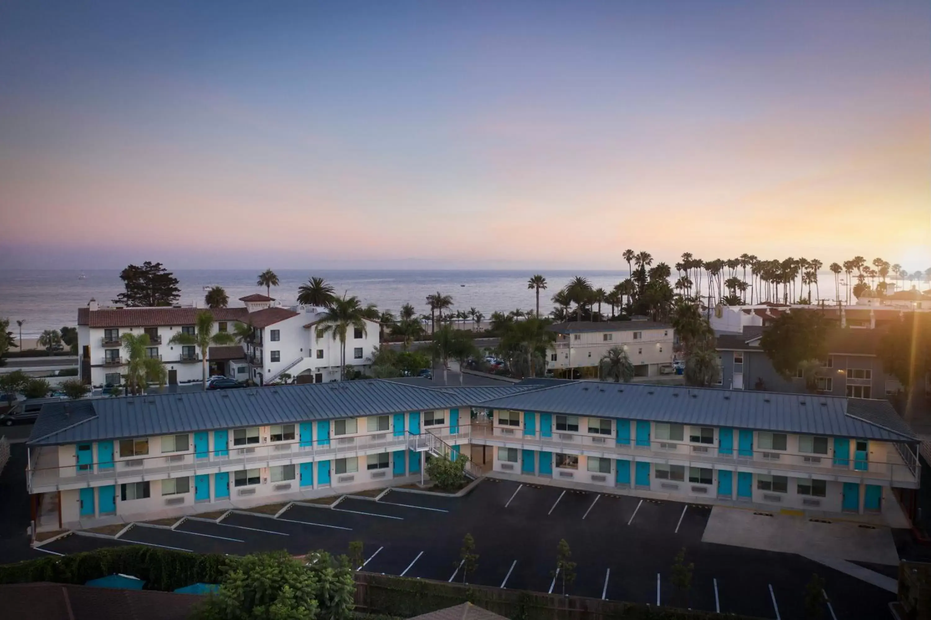 Beach, Sunrise/Sunset in Motel 6-Santa Barbara, CA - Beach