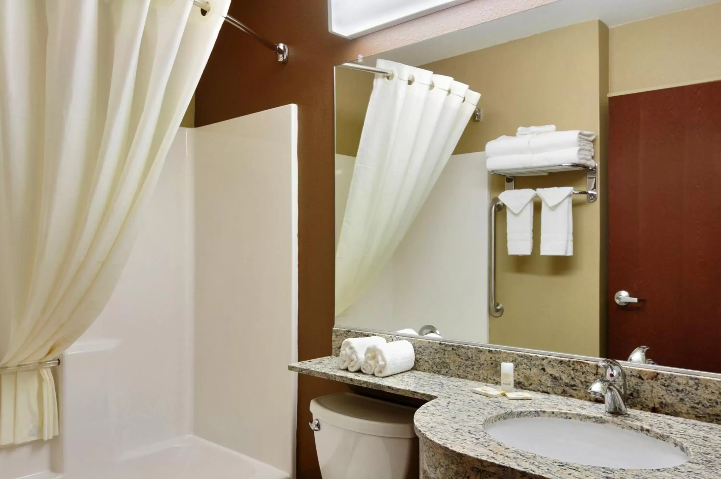 Queen Room with Roll-In Shower - Mobility Accessible/Non-Smoking in Microtel Inn & Suites by Wyndham Williston