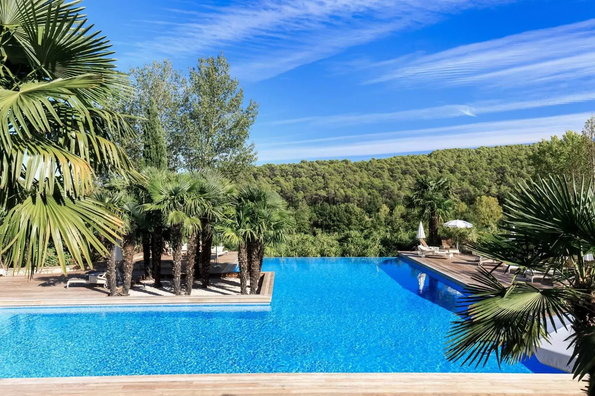 Swimming Pool in Château de Berne