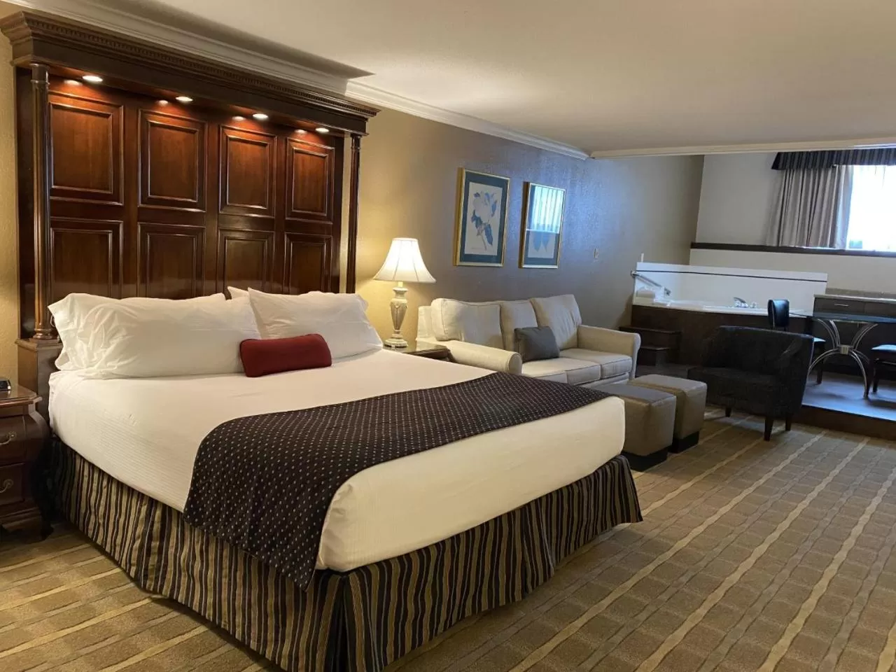 Bed in Wyndham Garden Warsaw