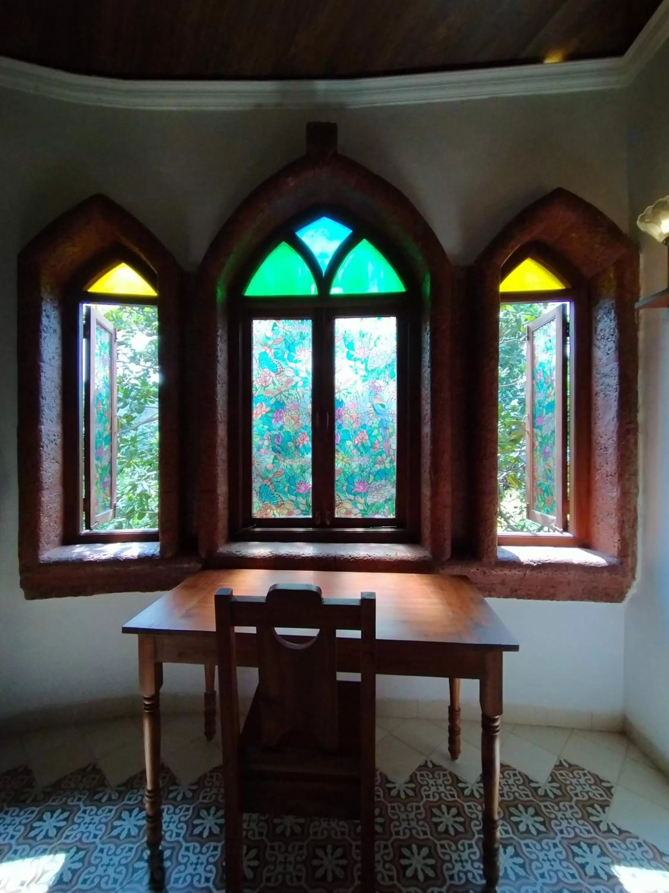 Living room in Porsu