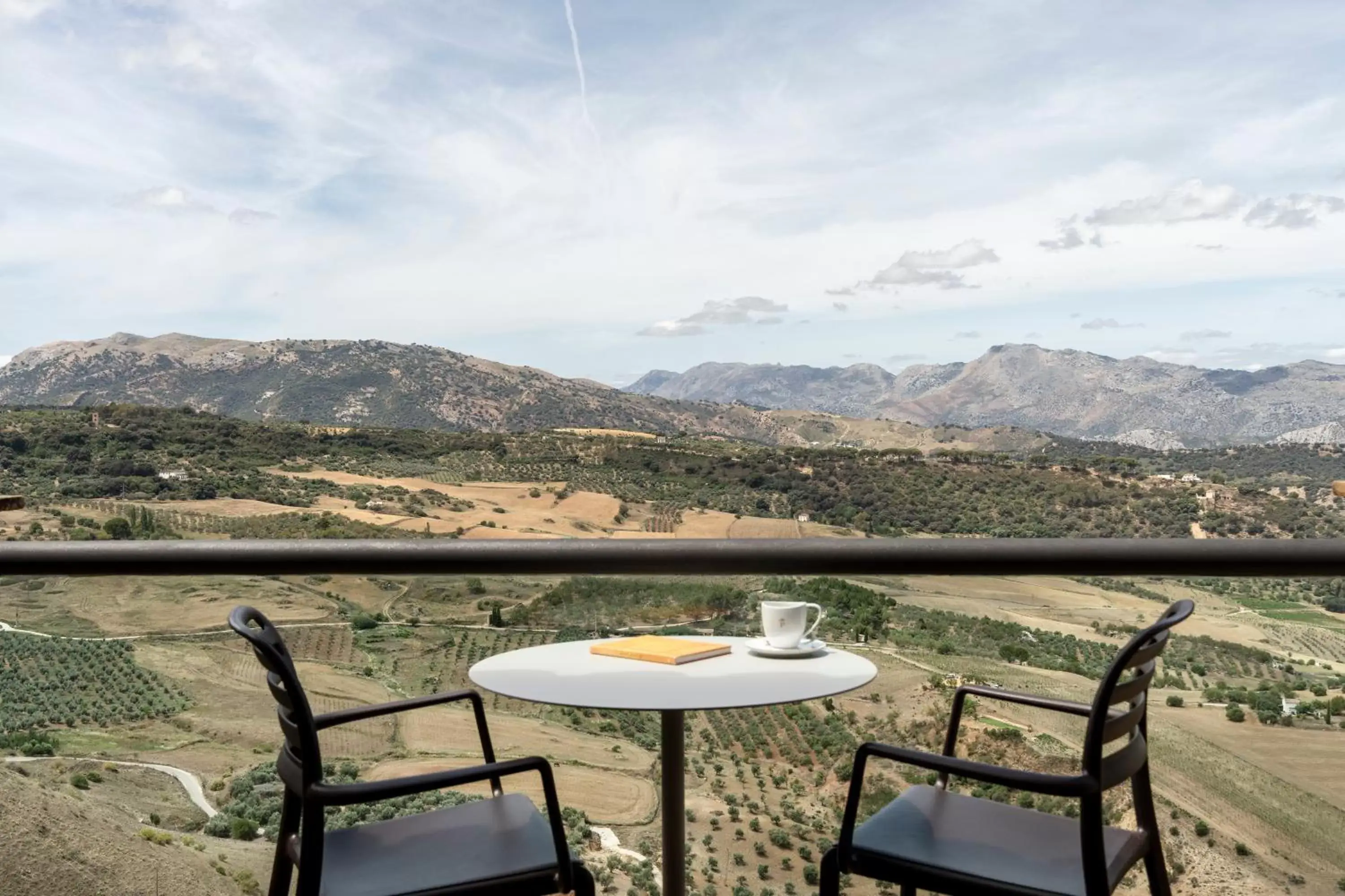 Garden view, Mountain View in Parador de Ronda