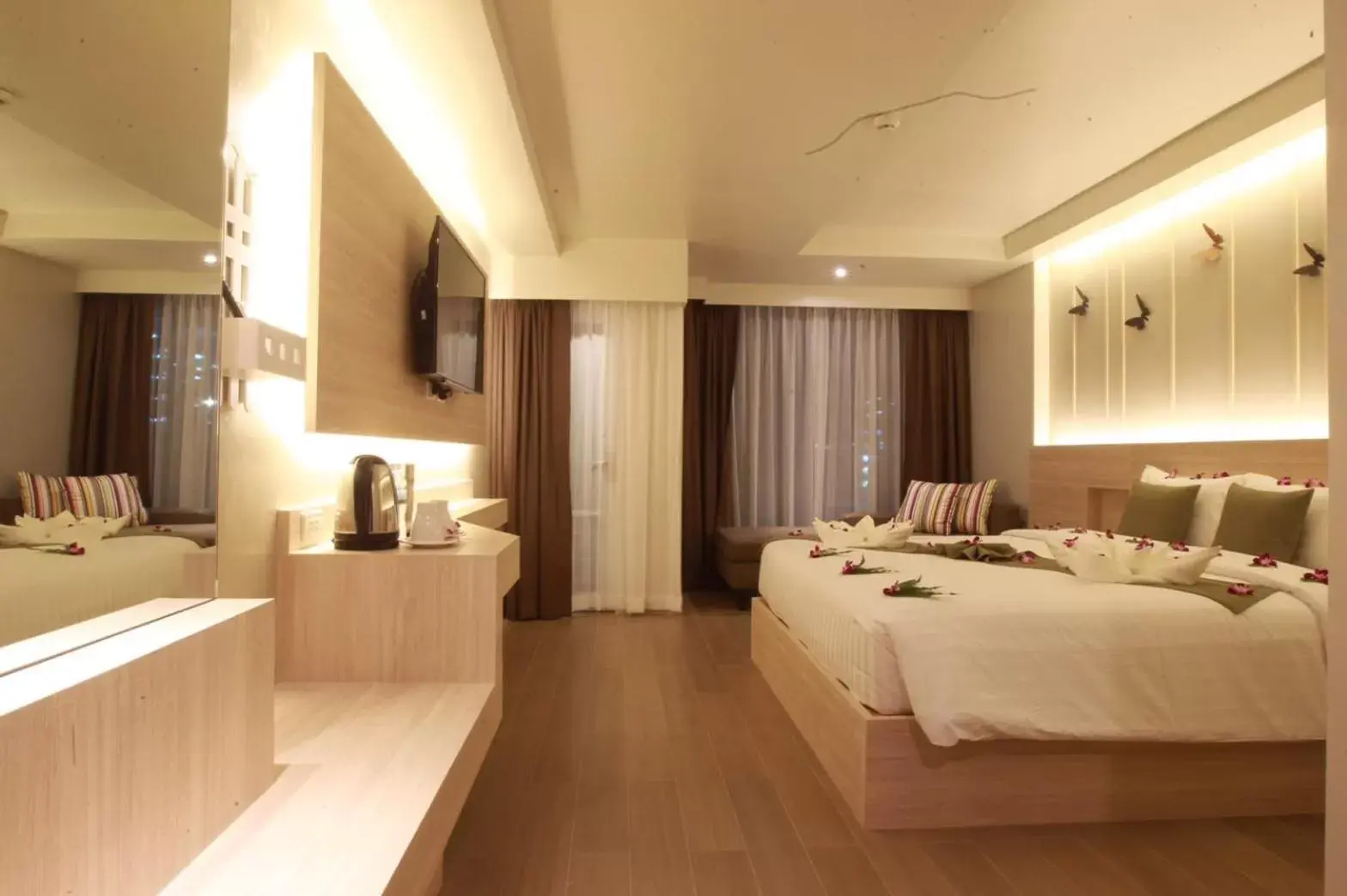 Bed in Levana Pattaya Hotel - SHA Extra Plus