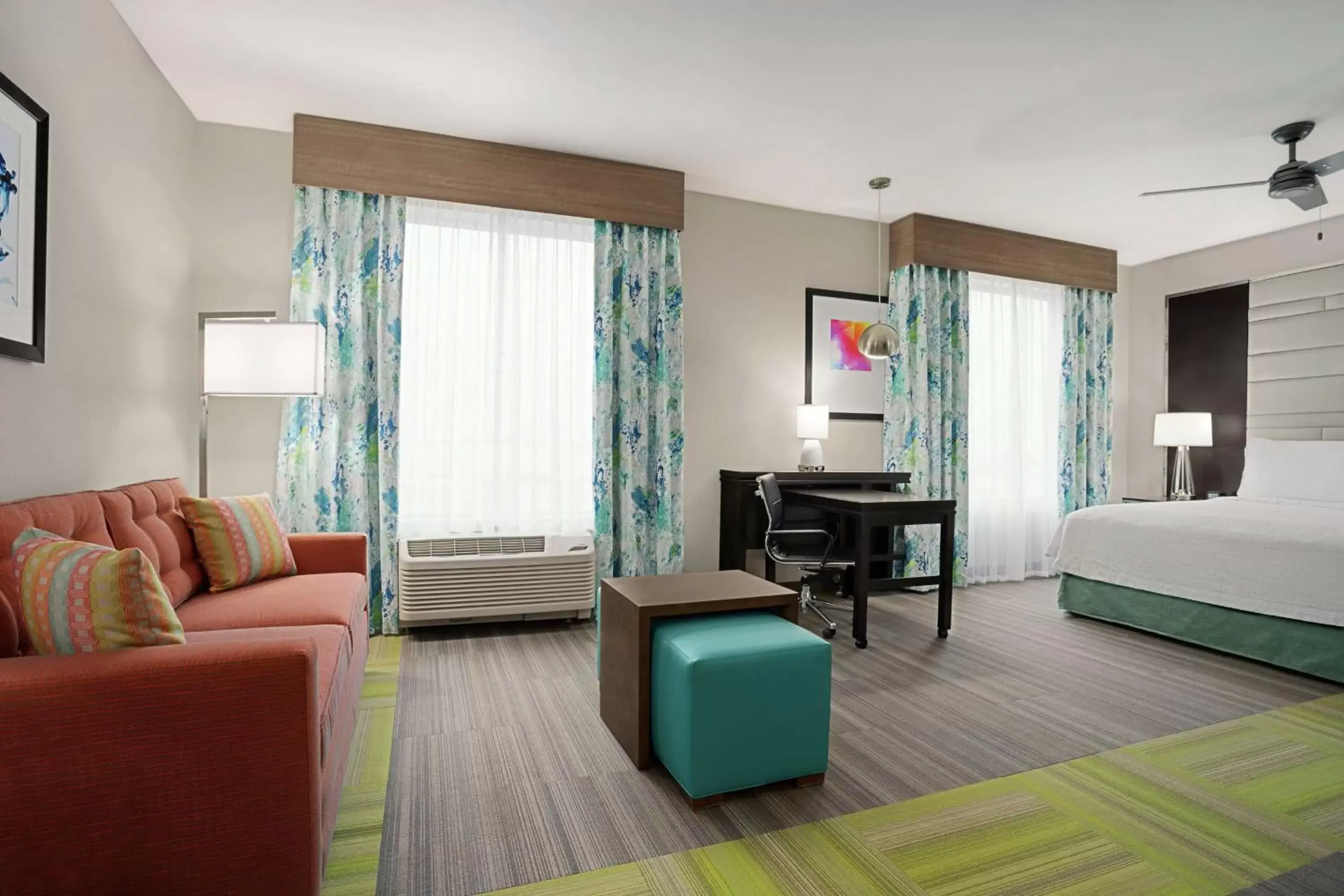 Bedroom, Seating Area in Homewood Suites By Hilton Florence