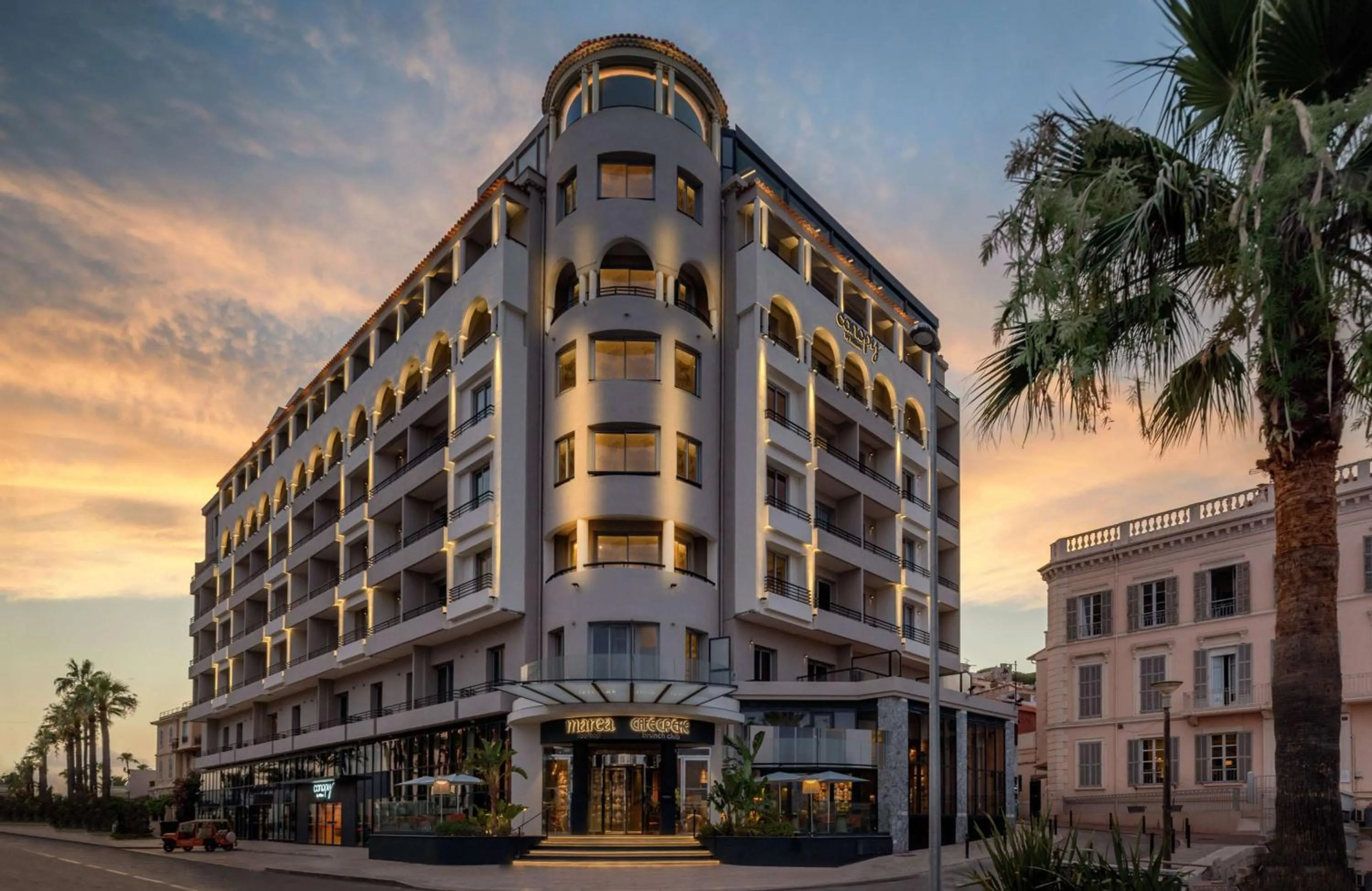 Property building in Canopy by Hilton Cannes
