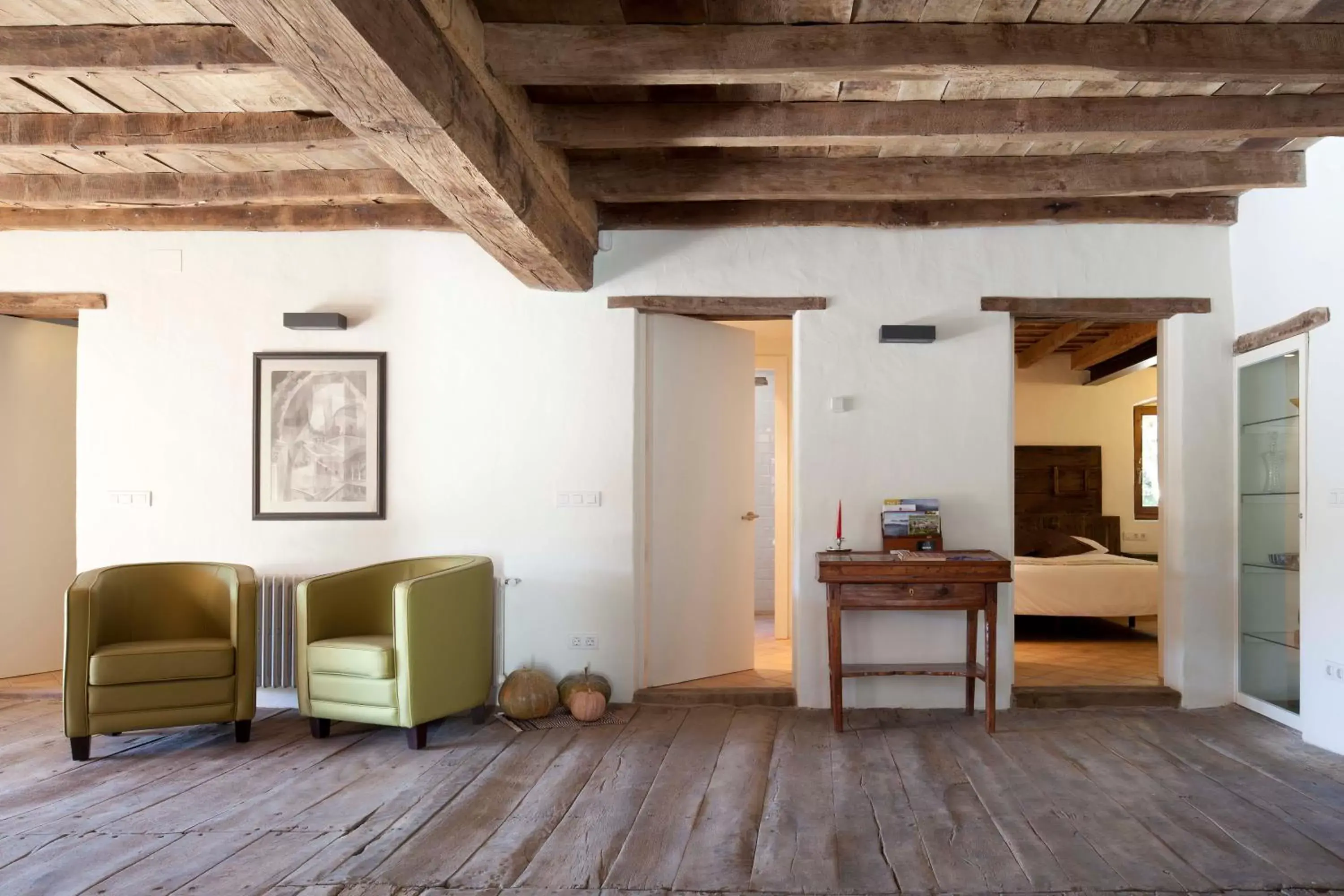 Lobby or reception, Seating Area in B&B La Rectoria de Sant Miquel de Pineda