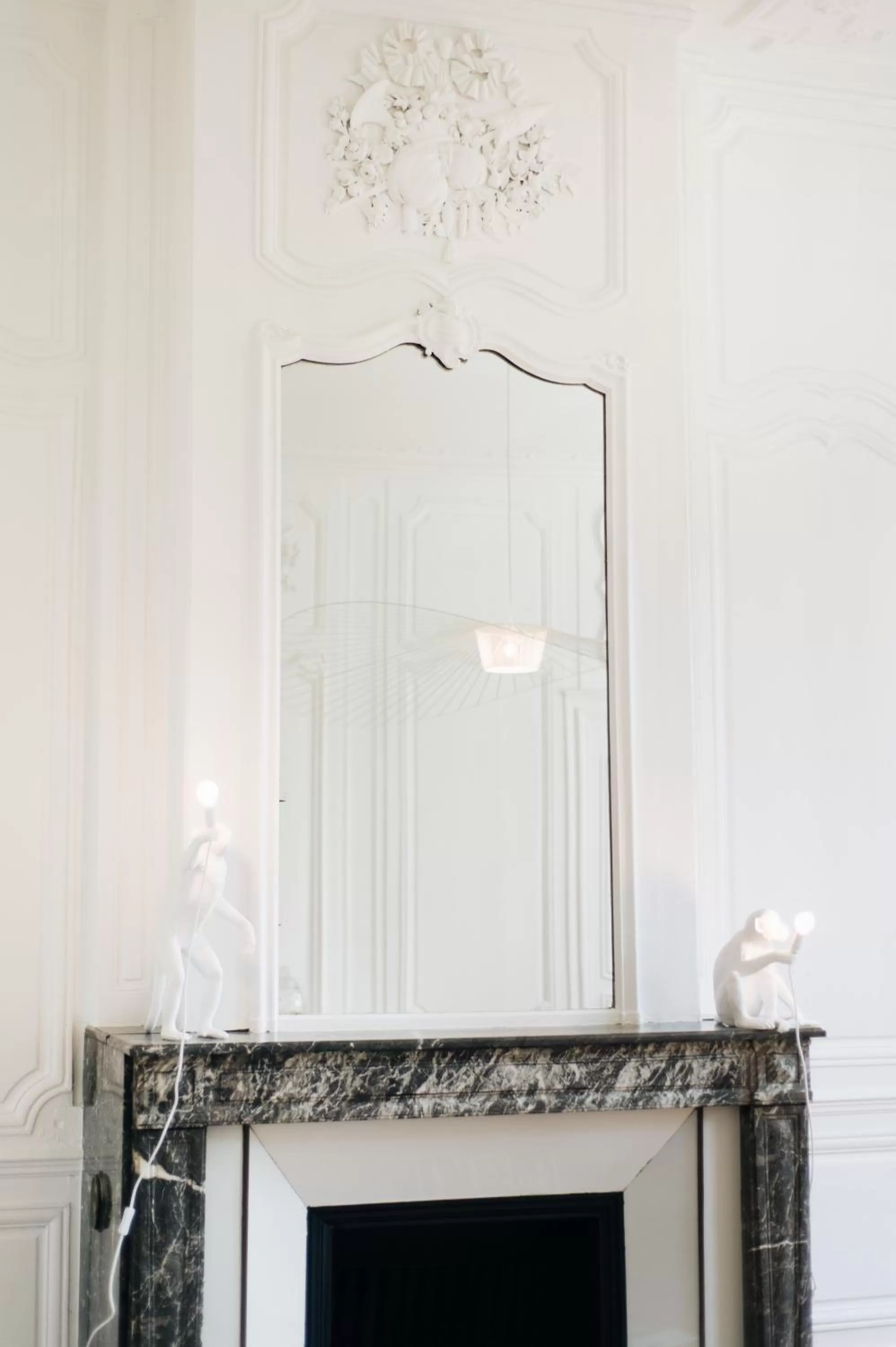 Decorative detail in Hotel de Fouquet - Chambres d'hôtes