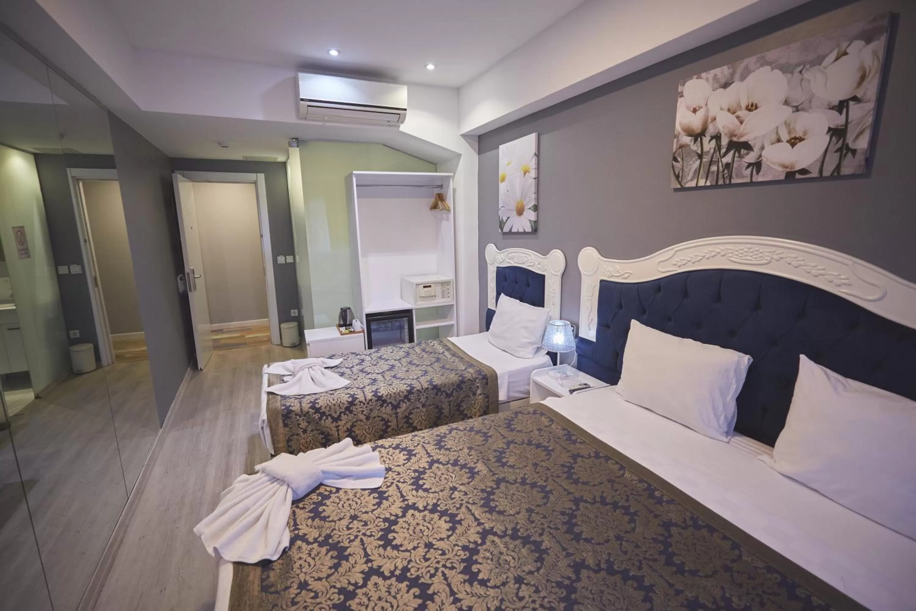 Bed in Albatros Hagia Sophia Hotel