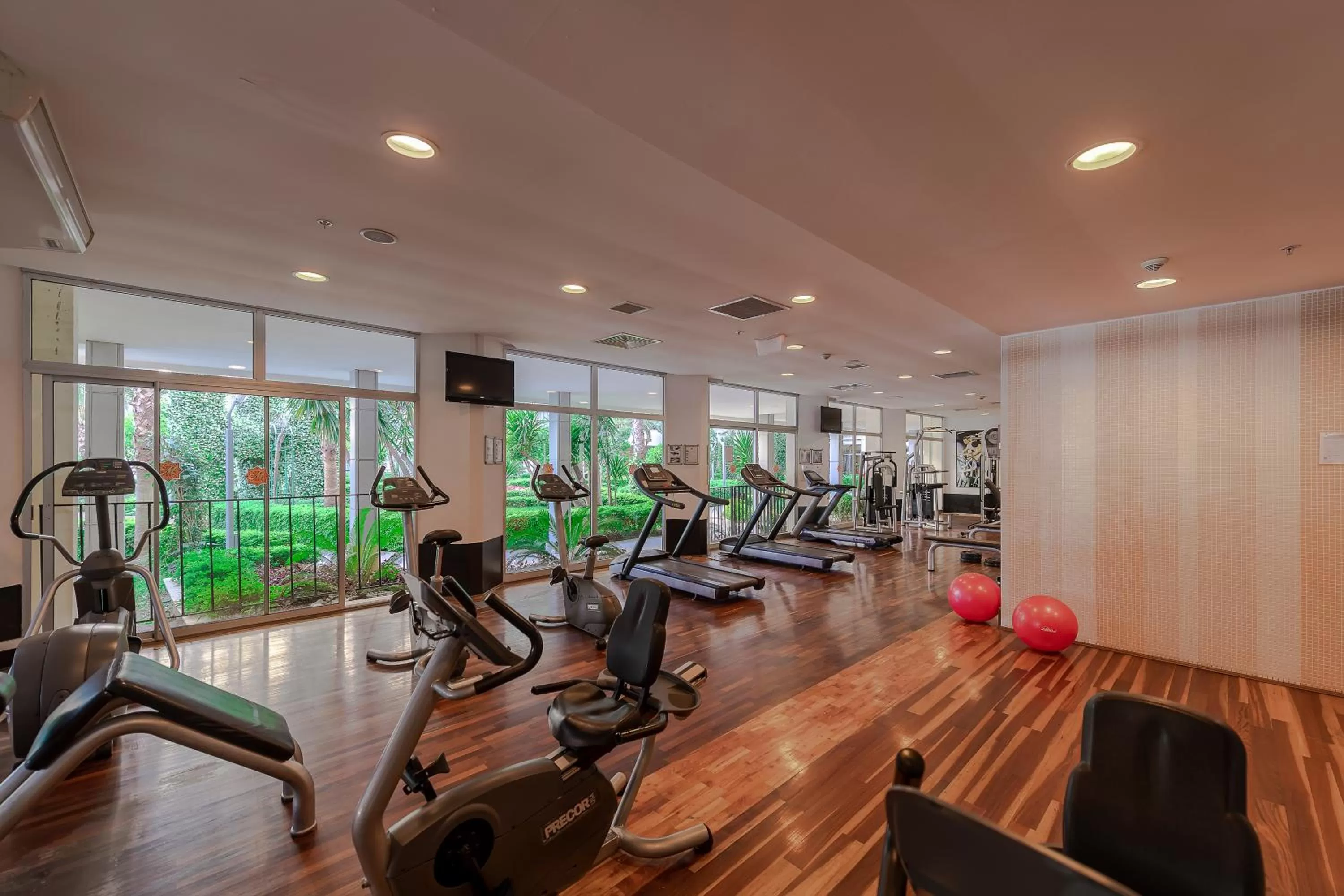 Fitness centre/facilities in Mukarnas Spa & Resort Hotel