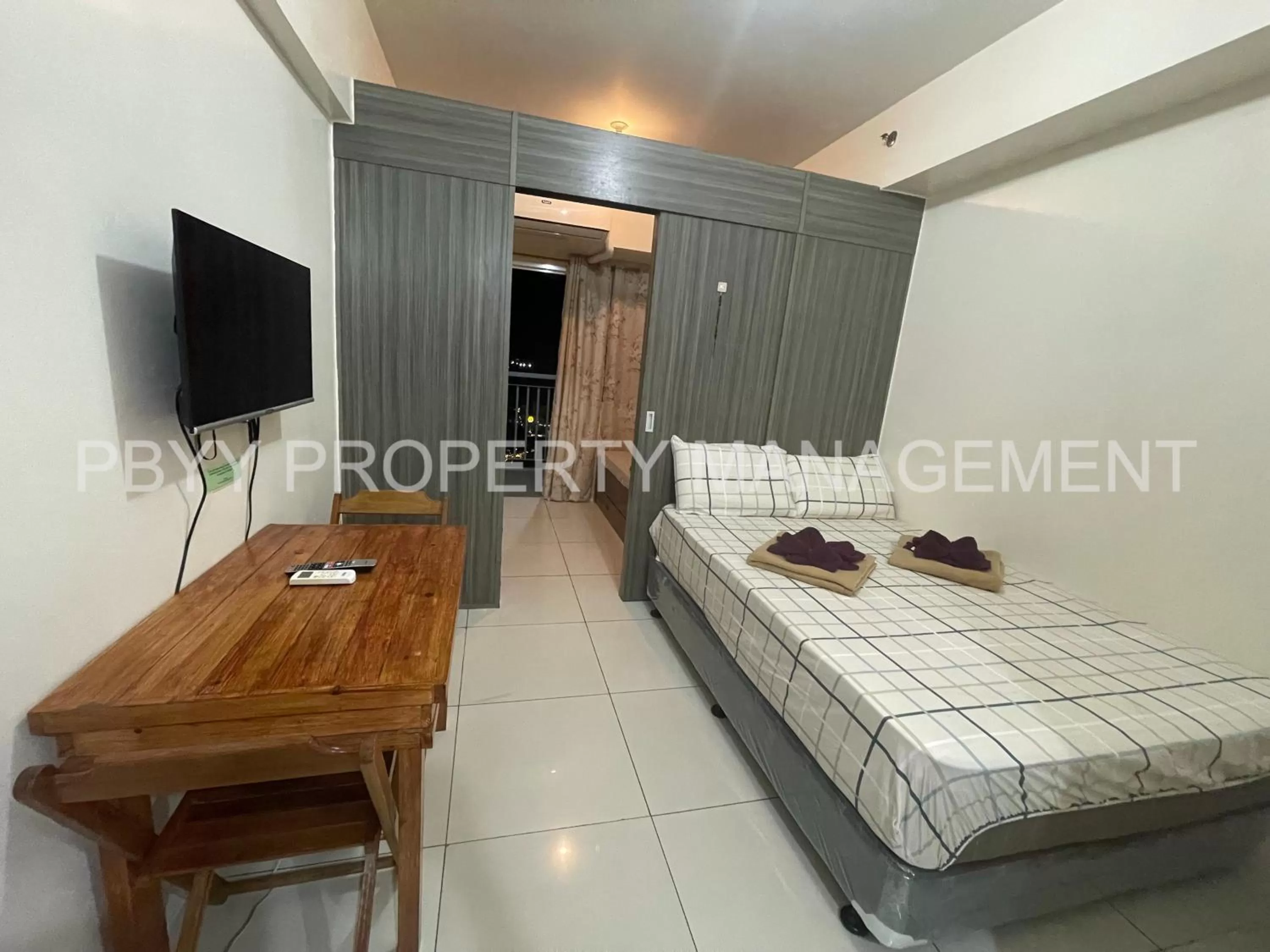 Bed in Green Residences Staycation by PBYY