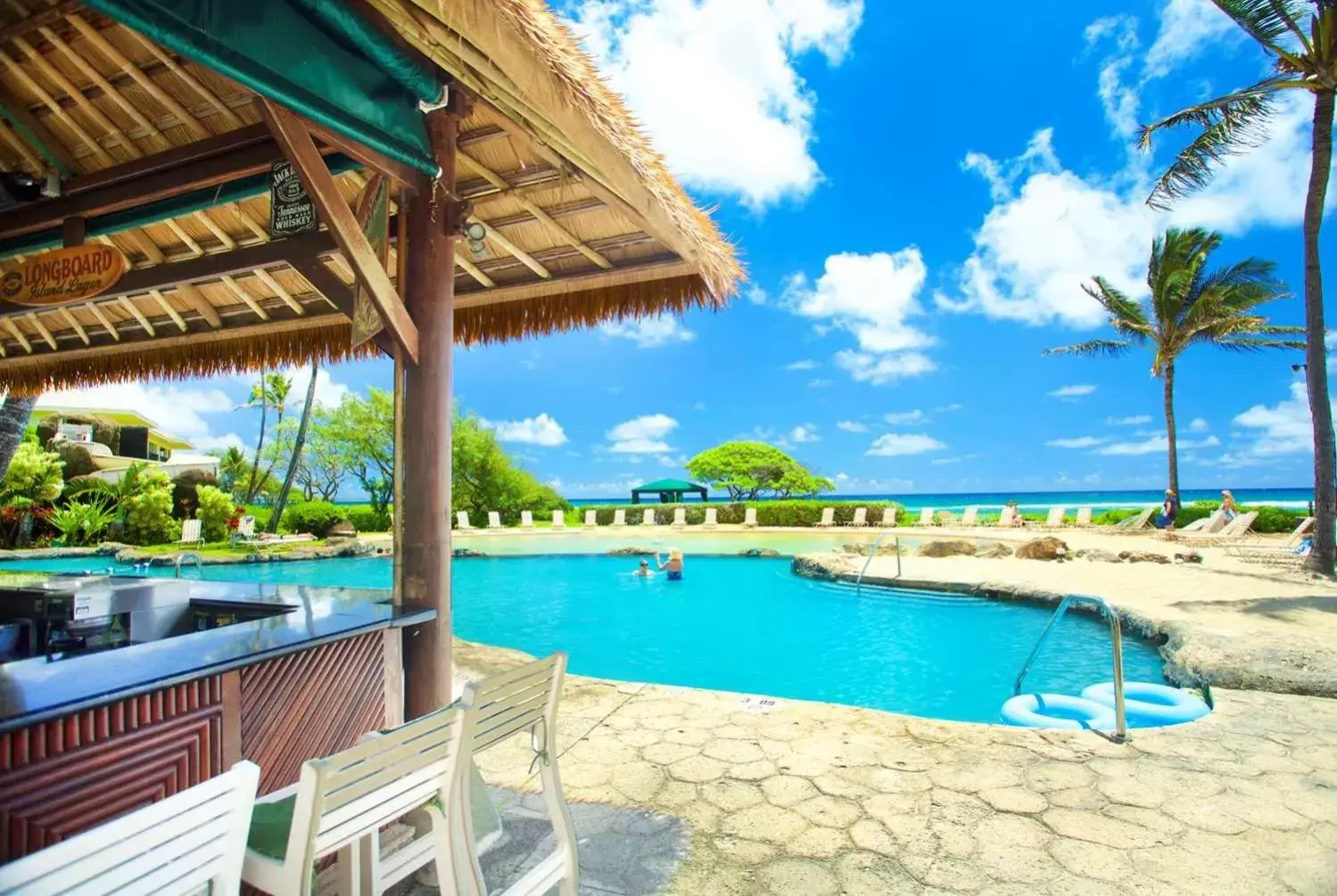 Lounge or bar, Swimming Pool in OUTRIGGER Kaua'i Beach Resort & Spa