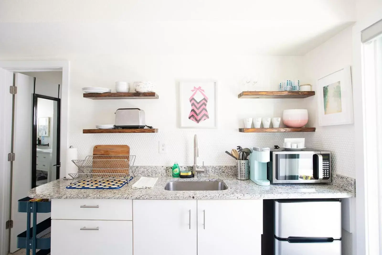 Kitchen/Kitchenette in Casa Limonada Boutique Motel