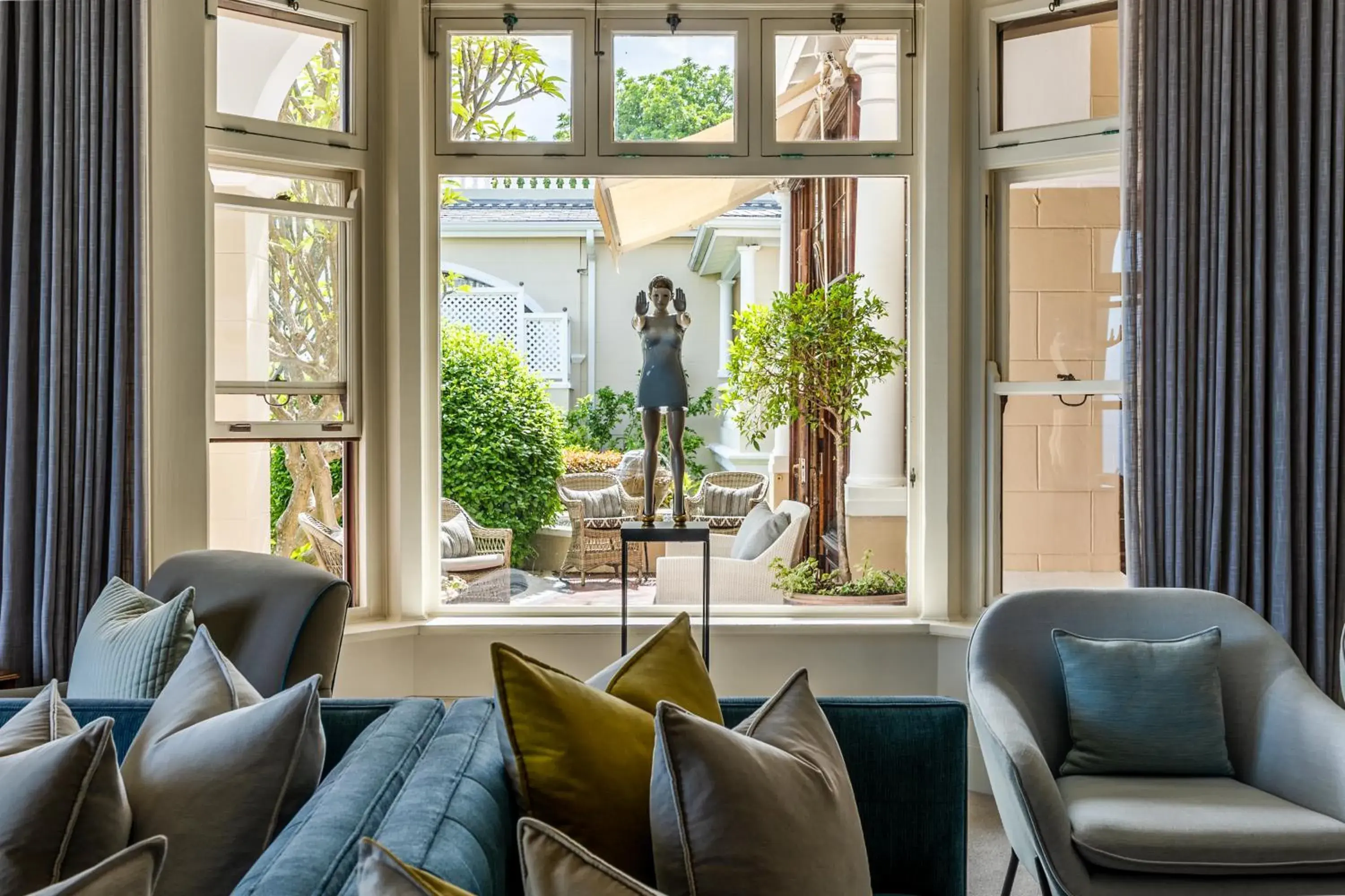 Seating Area in Ellerman House