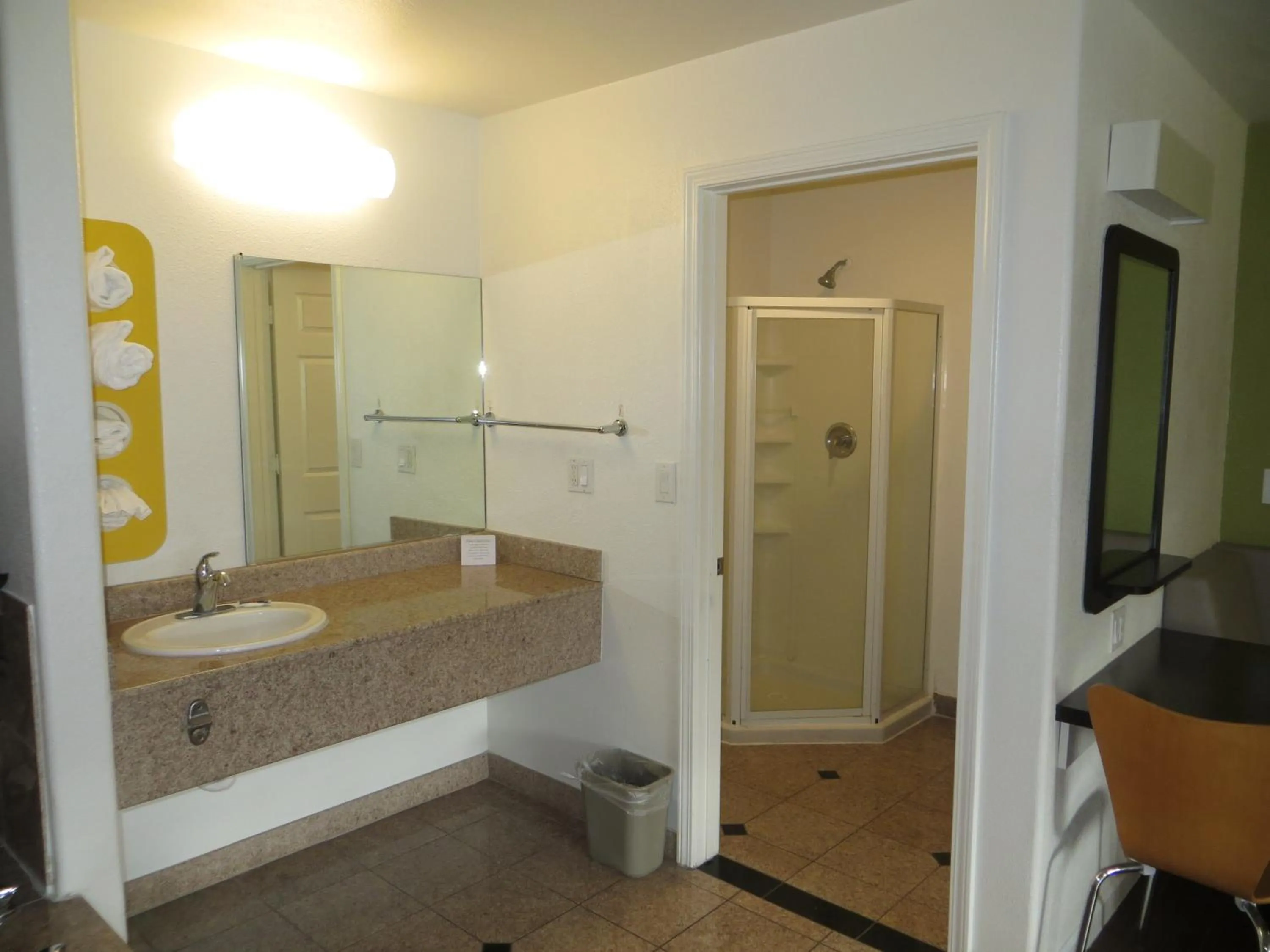 Bathroom in Motel 6 - Downtown Monterey