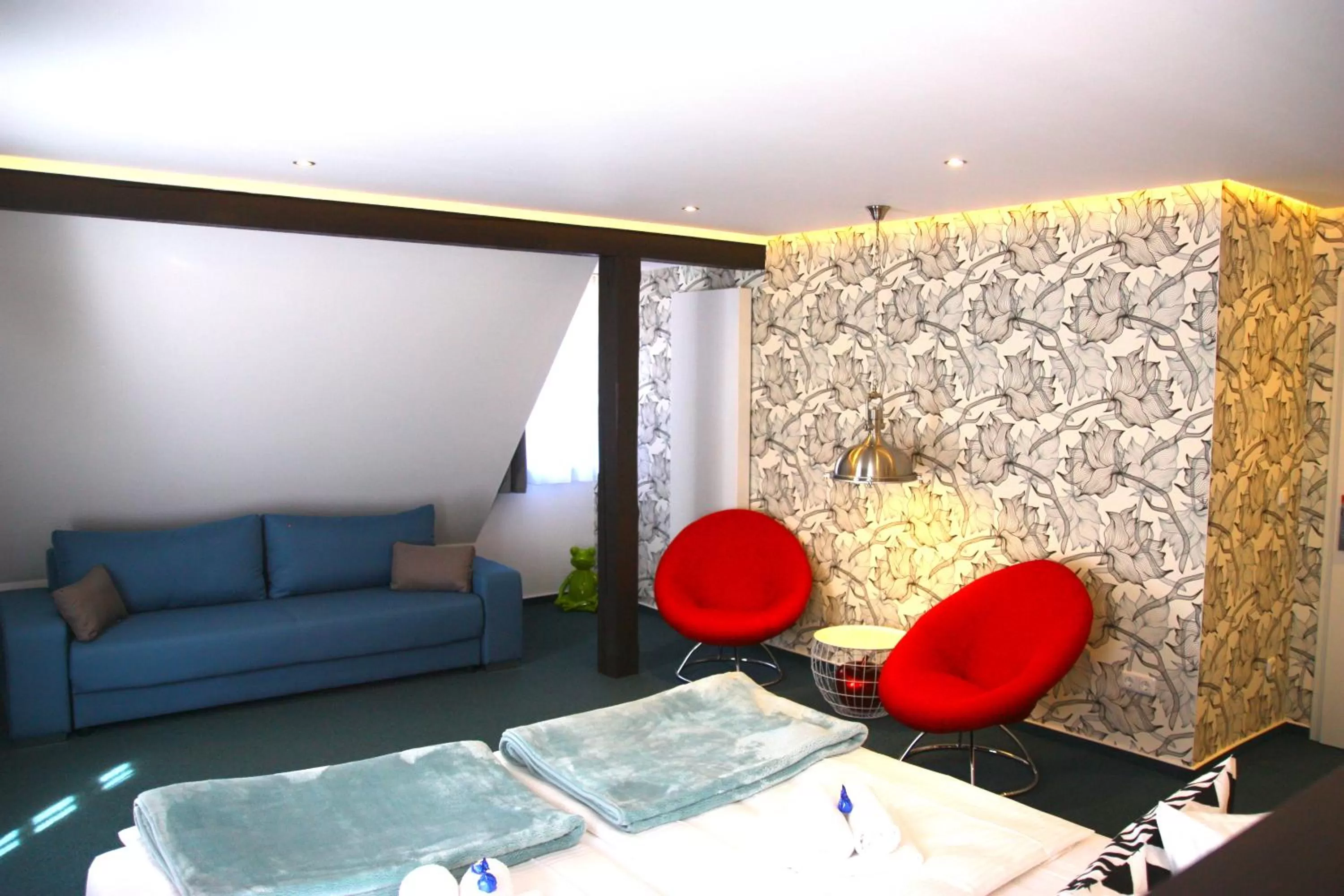 Living room in Hotel am Schloss