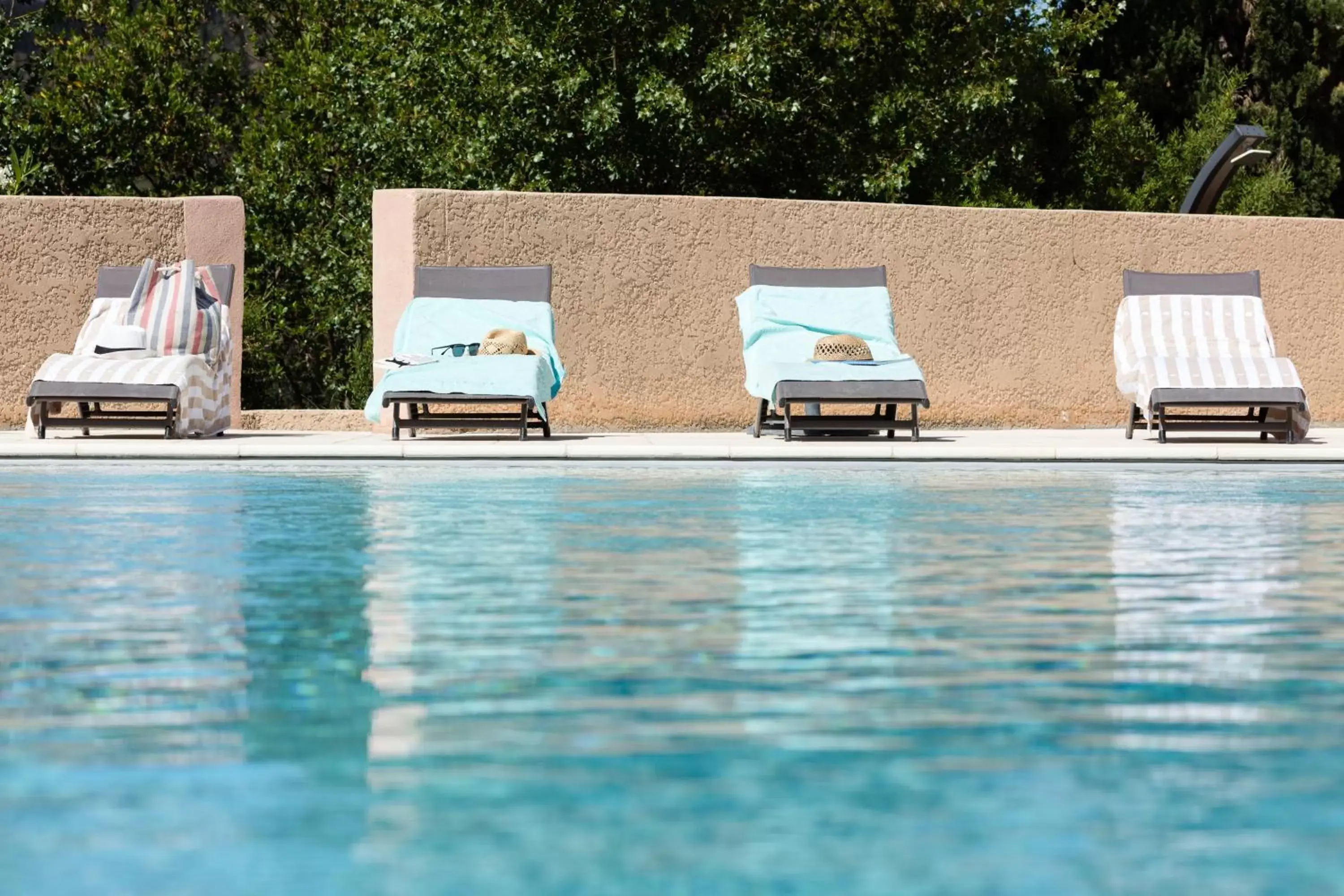 Swimming Pool in Garden & City Les Bastides de Grimaud