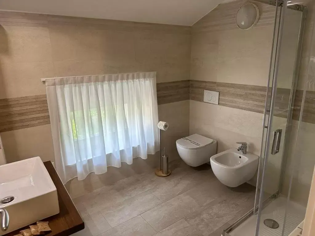Bathroom in Hotel Il Duca barbablu