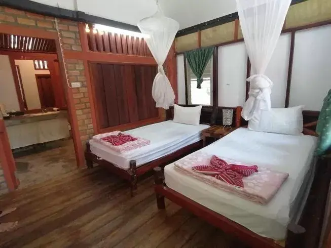 Bedroom, Bed in Green View Village Resort - SHA Plus