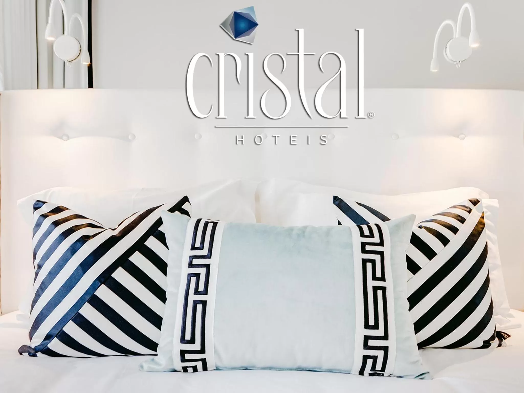 Bed in Hotel Cristal Marinha